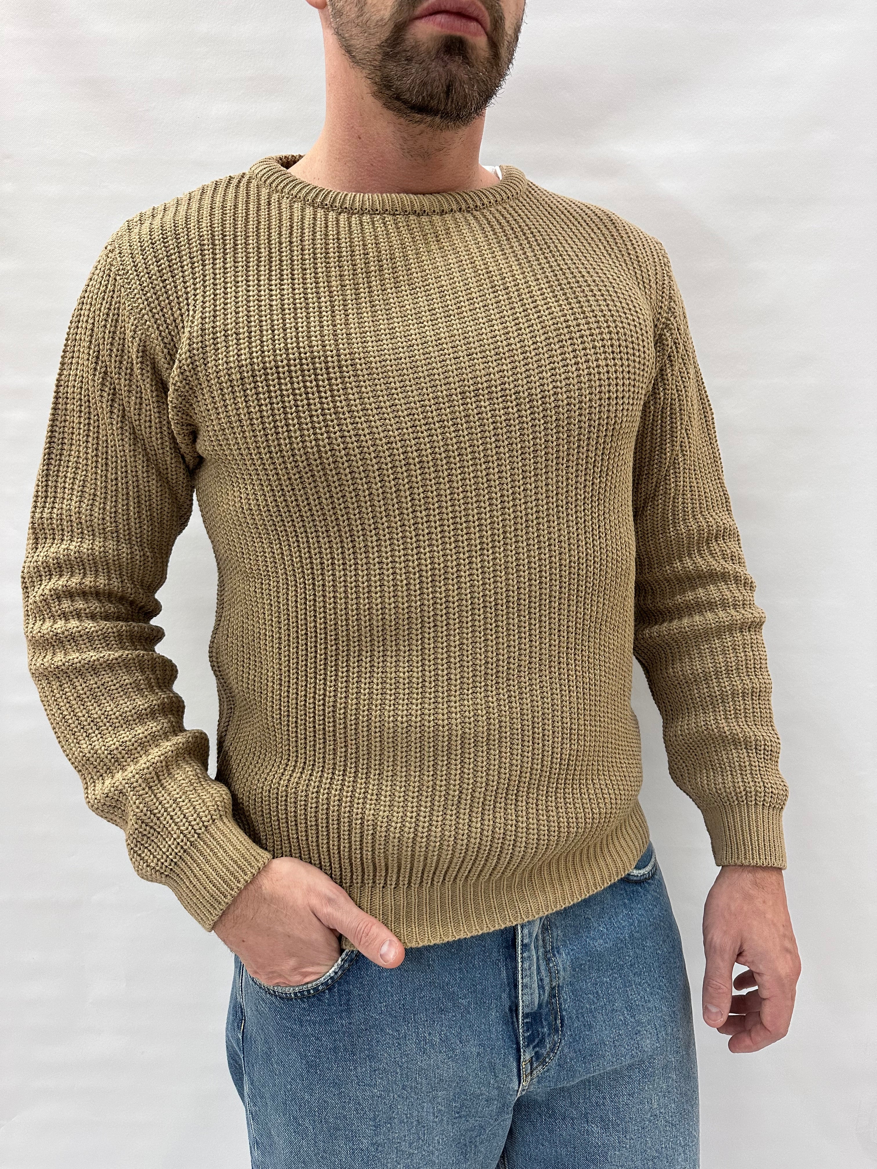 Maglione IMPERIAL girocollo, lavorato a ricami , Cod: M81416340