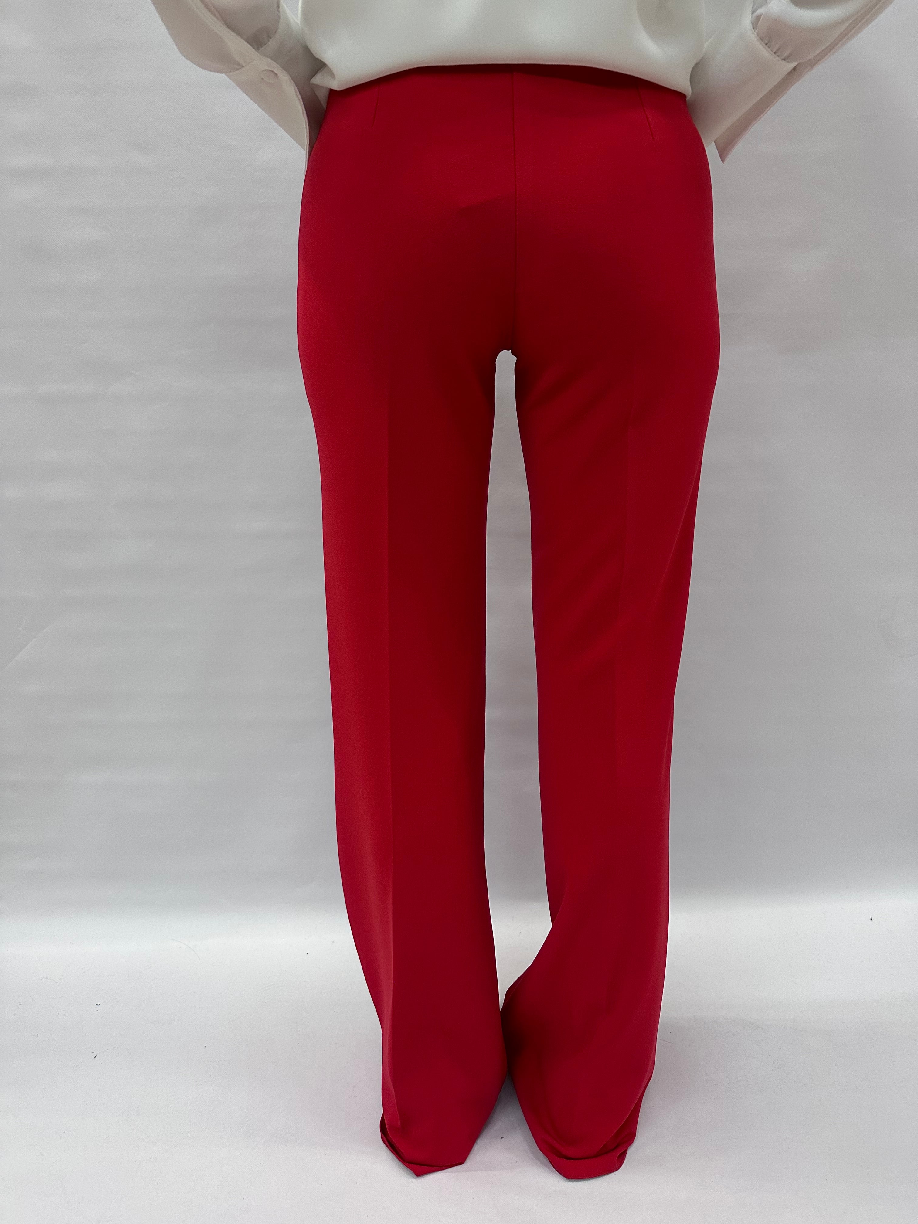 Pantalone RINASCIMENTO in crêpe a palazzo disponibile anche con due giacche in coordinato COD: CFC0125424003