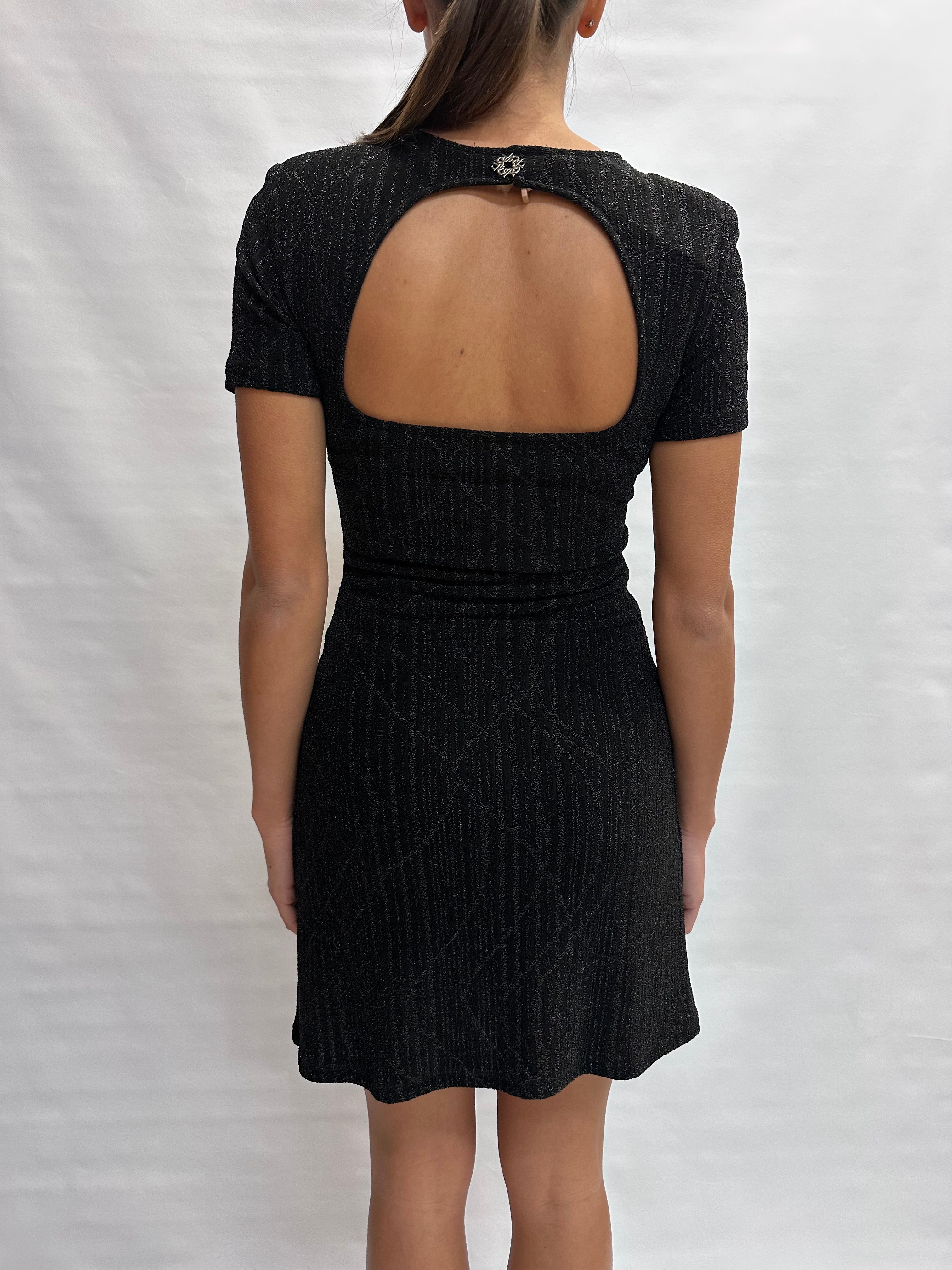 Abito RINASCIMENTO con punto luce a maniche corte - COD: CFC0019876002