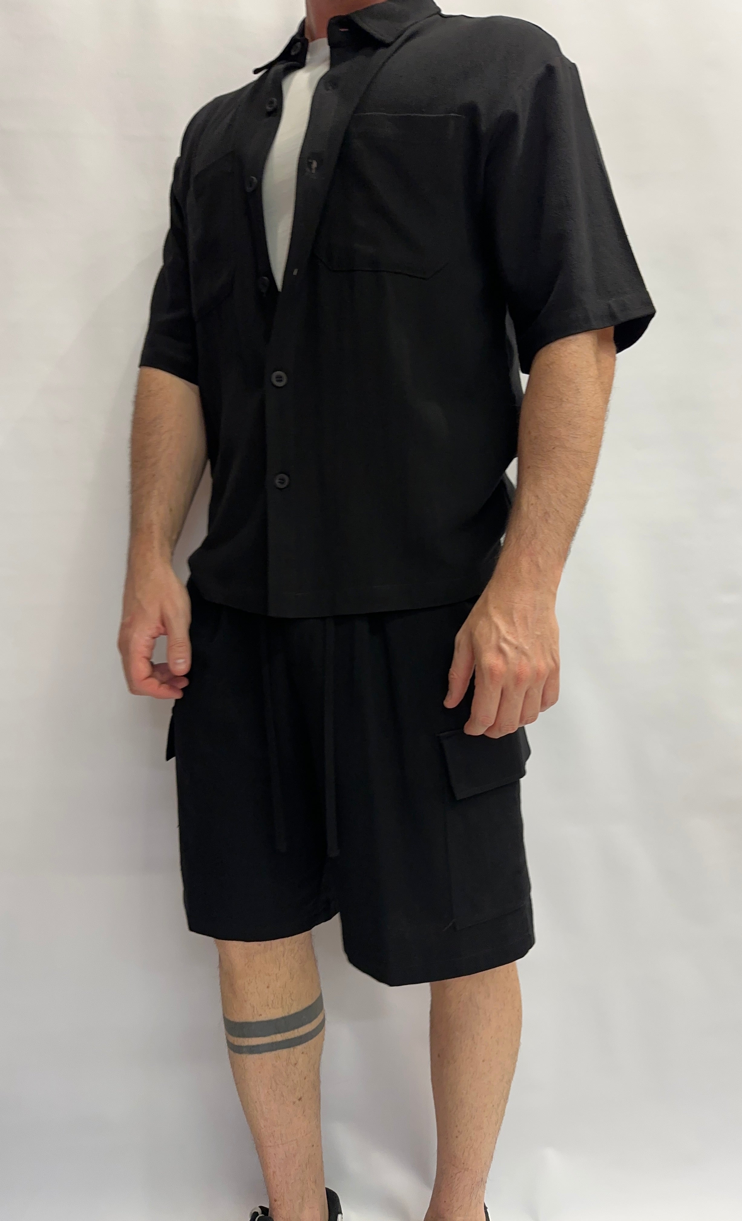 Camicia IMPERIAL a manica corta disponibile anche con bermuda e pantalone lungo in coordinato - Cod: C87793XY13