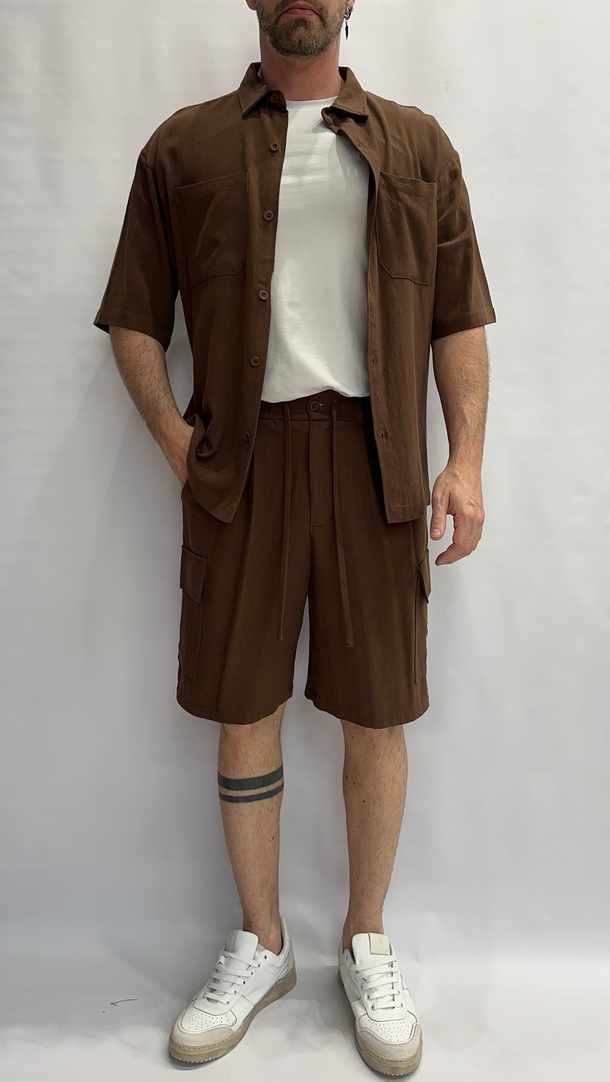 Coordinato IMPERIAL leggero in Cotone/Lino , COD: D89793XY14 E C87793XY13