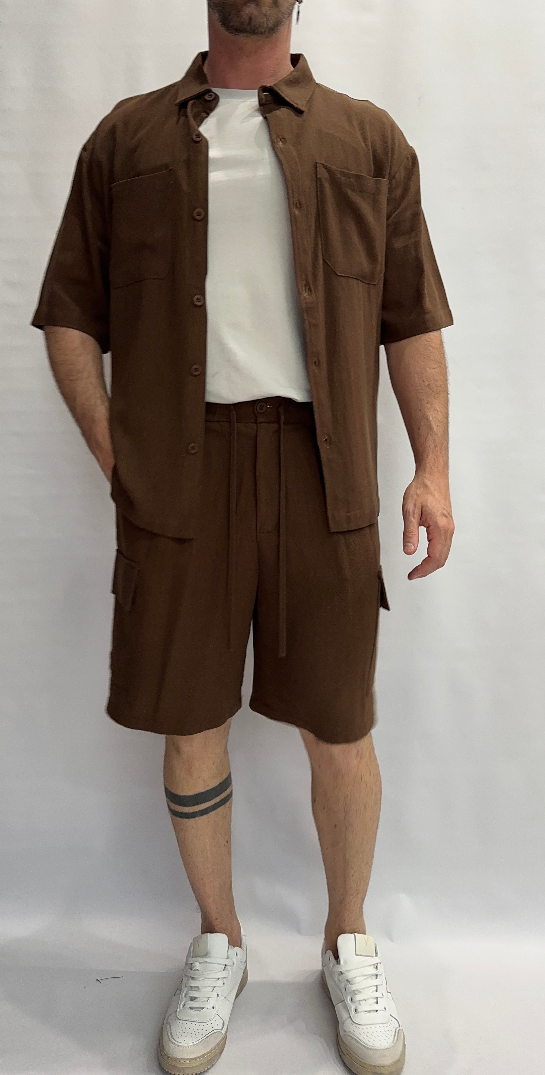 Coordinato IMPERIAL leggero in Cotone/Lino , COD: D89793XY14 E C87793XY13