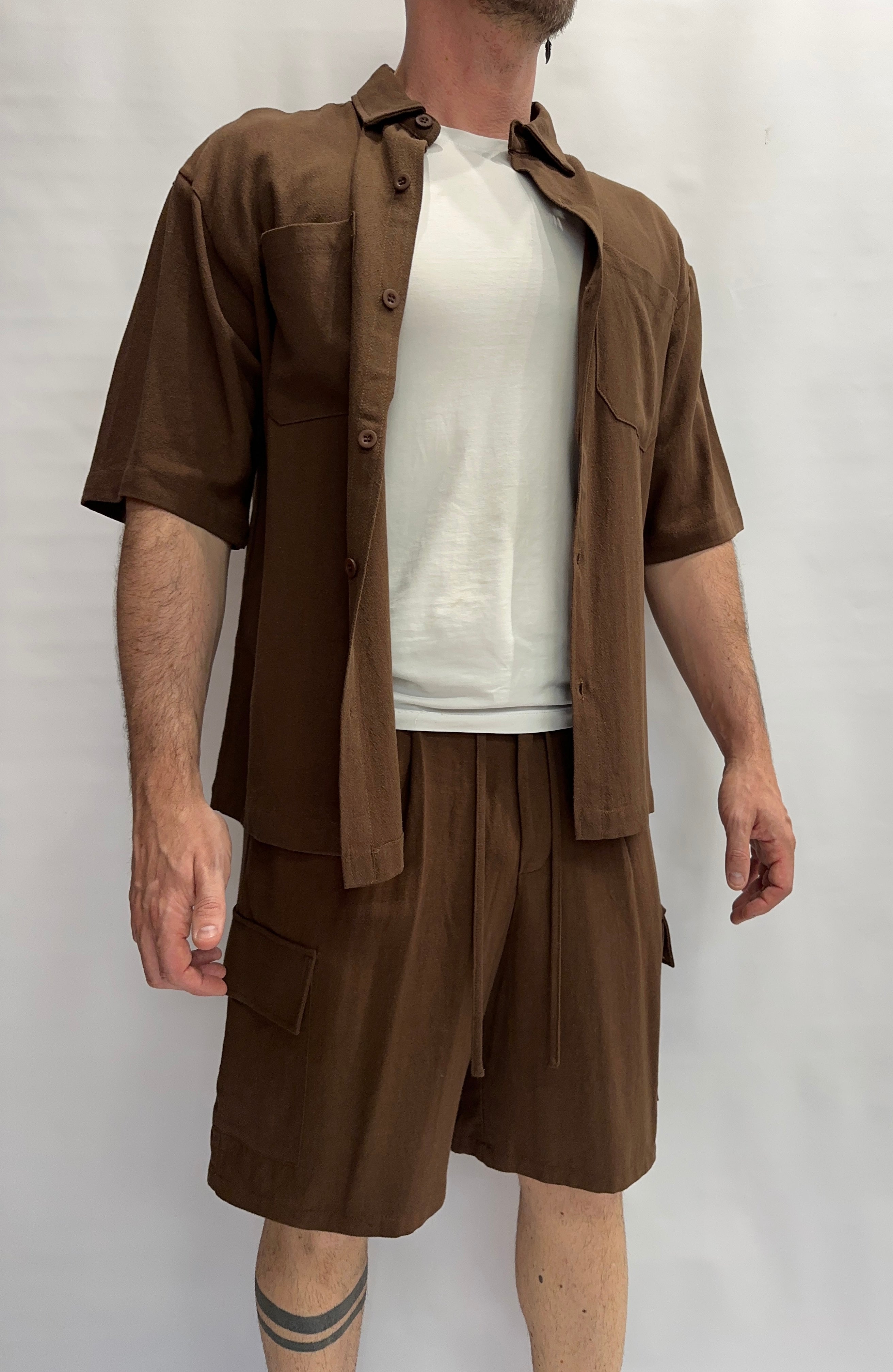 Camicia IMPERIAL a manica corta disponibile anche con bermuda e in coordinato - Cod: C87793XY13