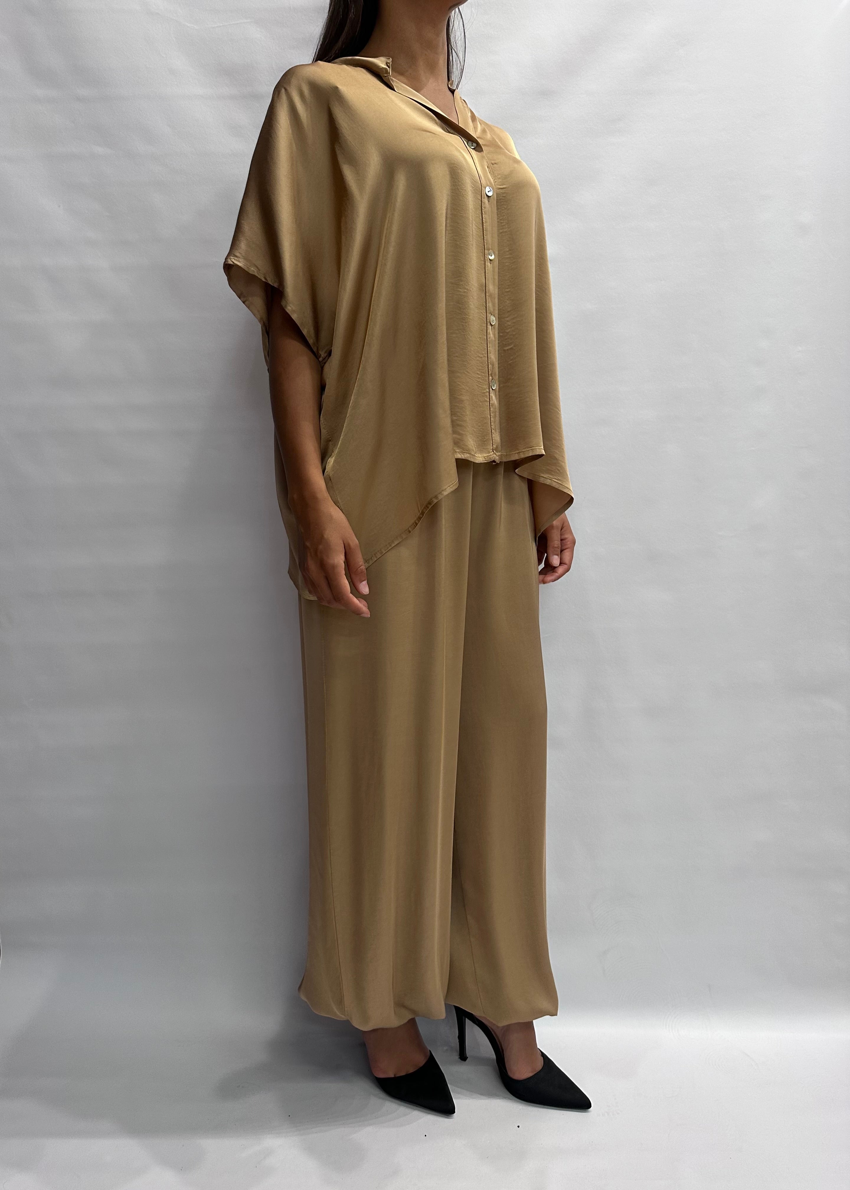 Pantalone TENSIONE IN modello "Aladino" disponibile anche con 3 pezzi sopra in coordinato, COD: G431P22R