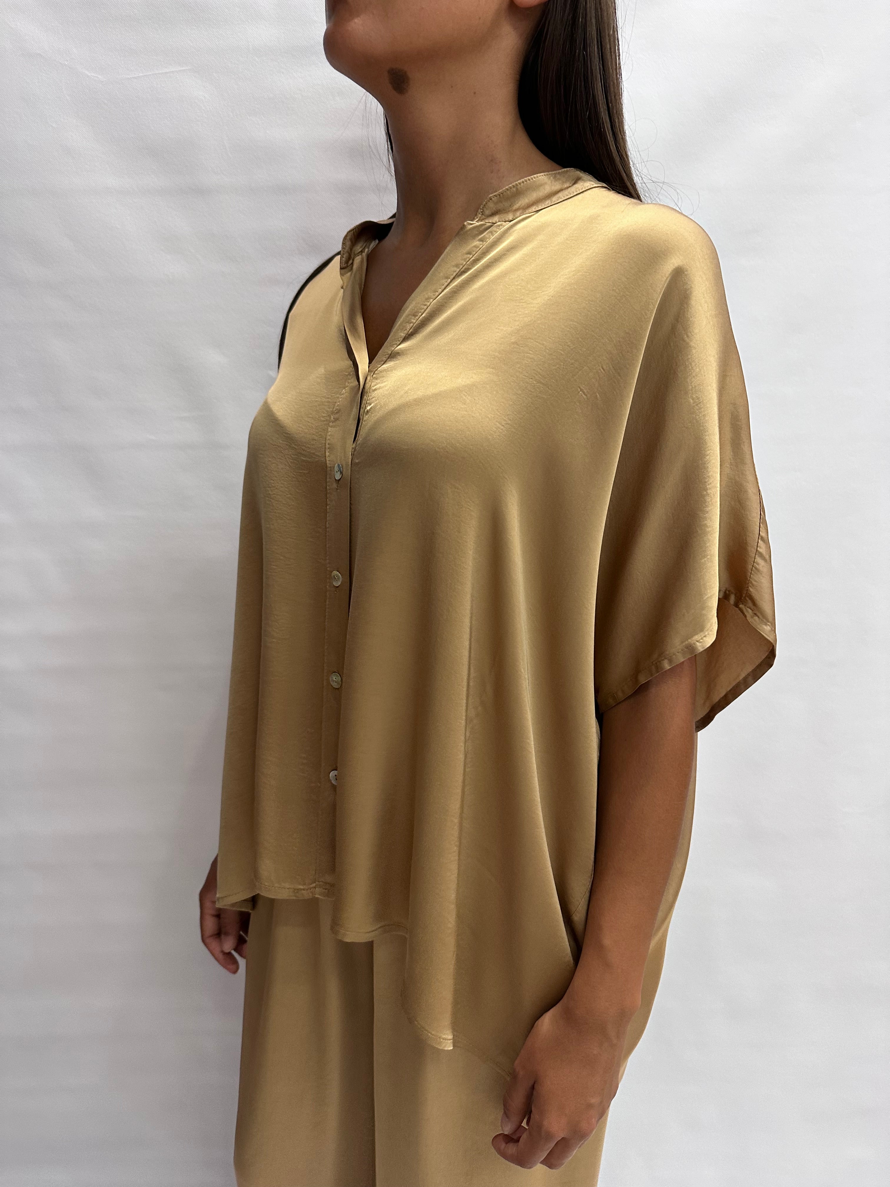 Camicetta TENSIONE IN asimmetrica disponibile anche con pantalone in coordinato,  COD: F5039C05
