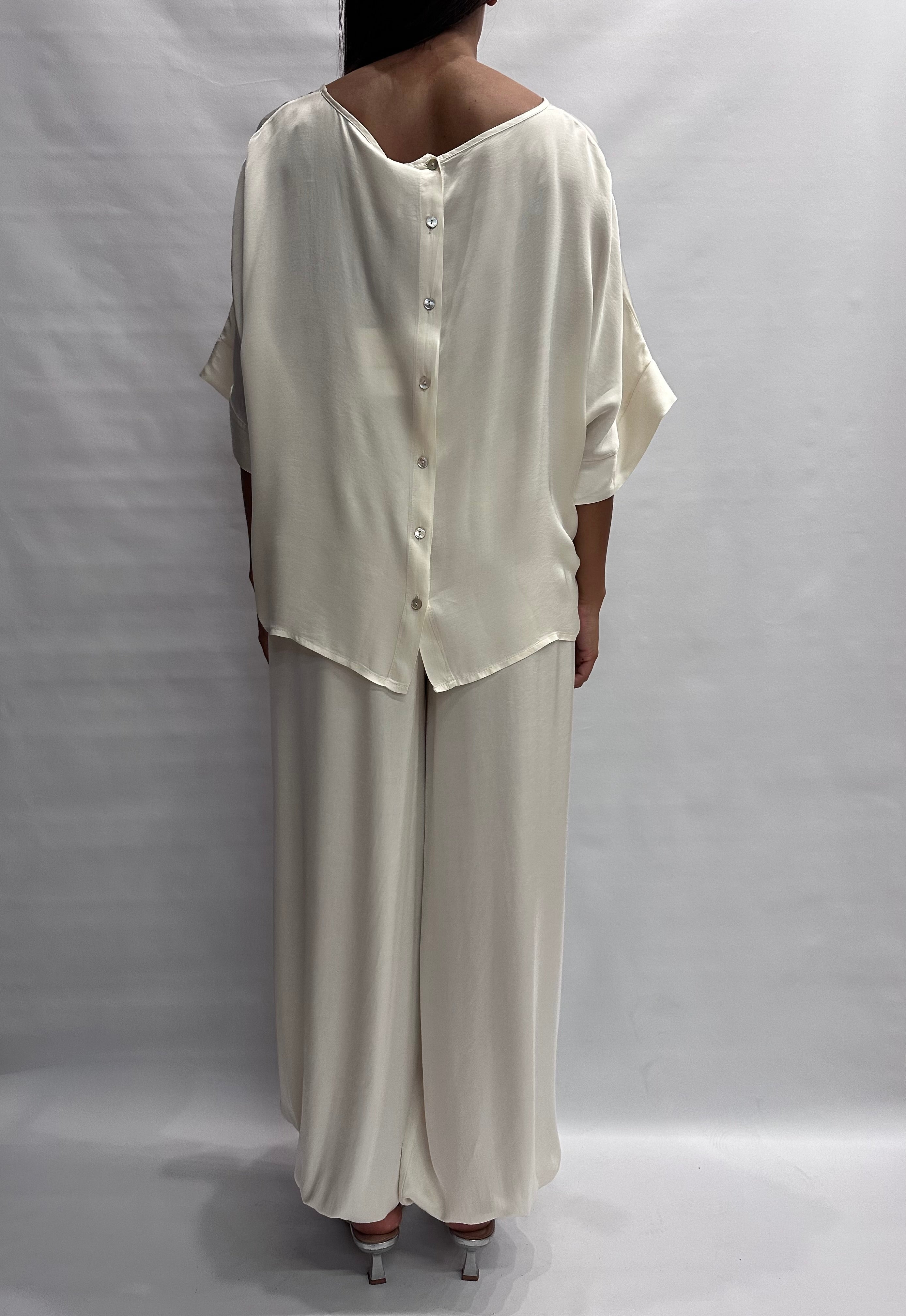 Pantalone TENSIONE IN modello "Aladino" disponibile anche con 3 pezzi sopra in coordinato, COD: G431P22R
