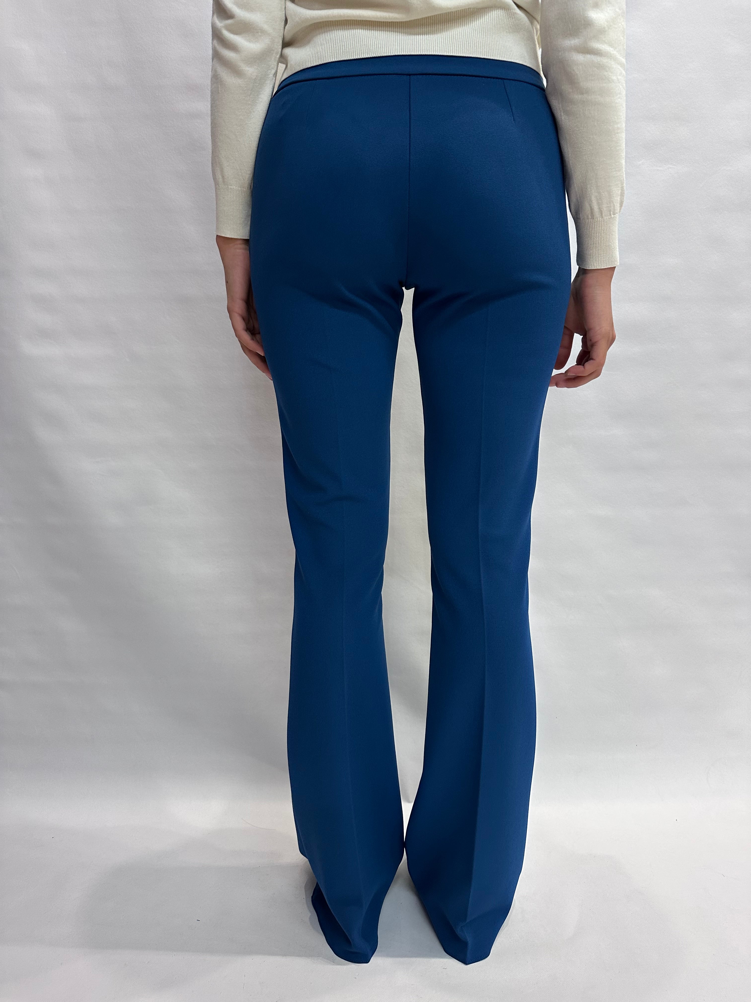 Pantalone RINASCIMENTO in crêpe a zampa disponibile anche con tre giacche in coordinato COD: CFC0127875003