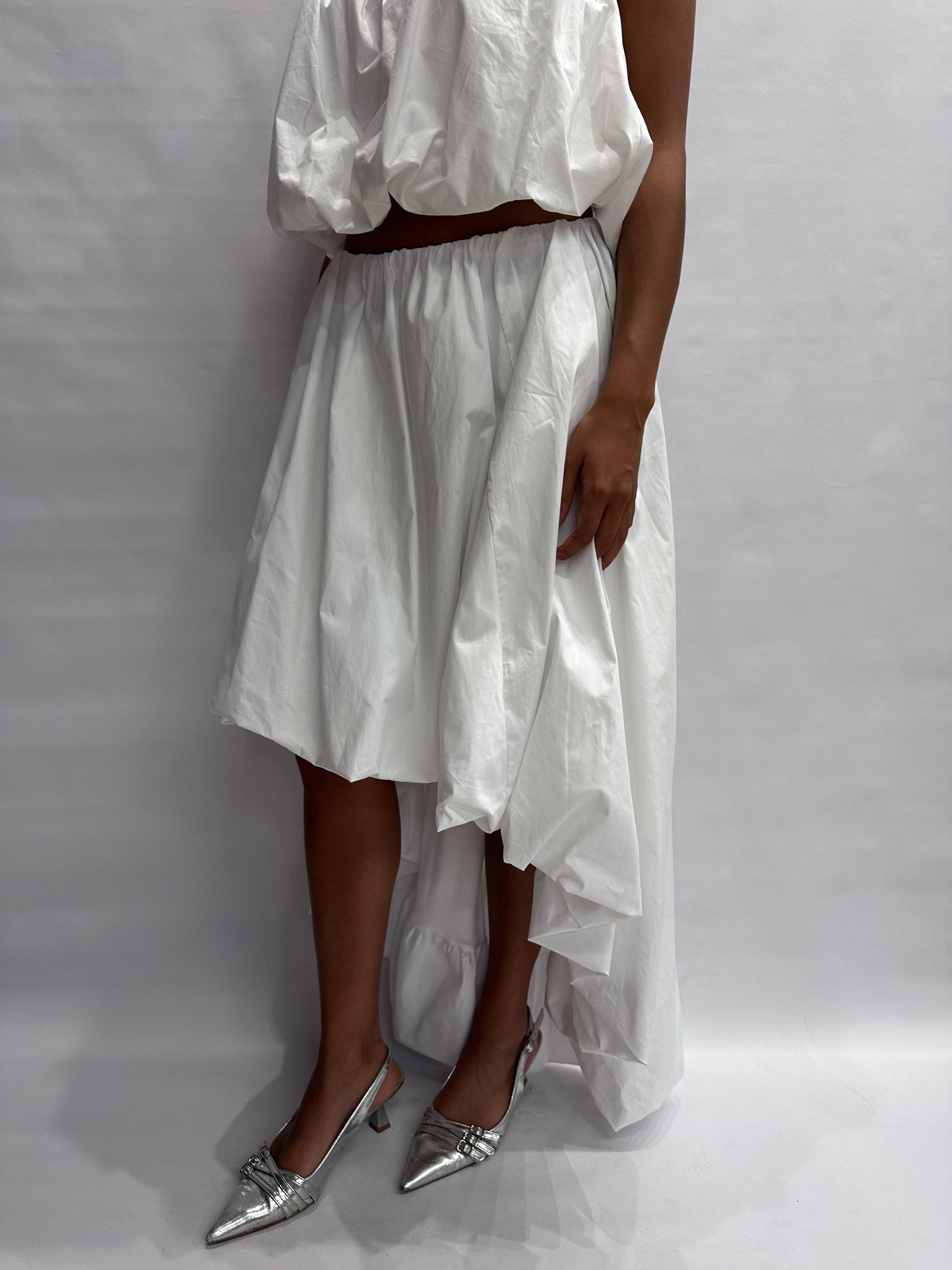 Gonna TENSIONE IN 100% Cotone disponibile anche con top in coordinato, COD: PE260228