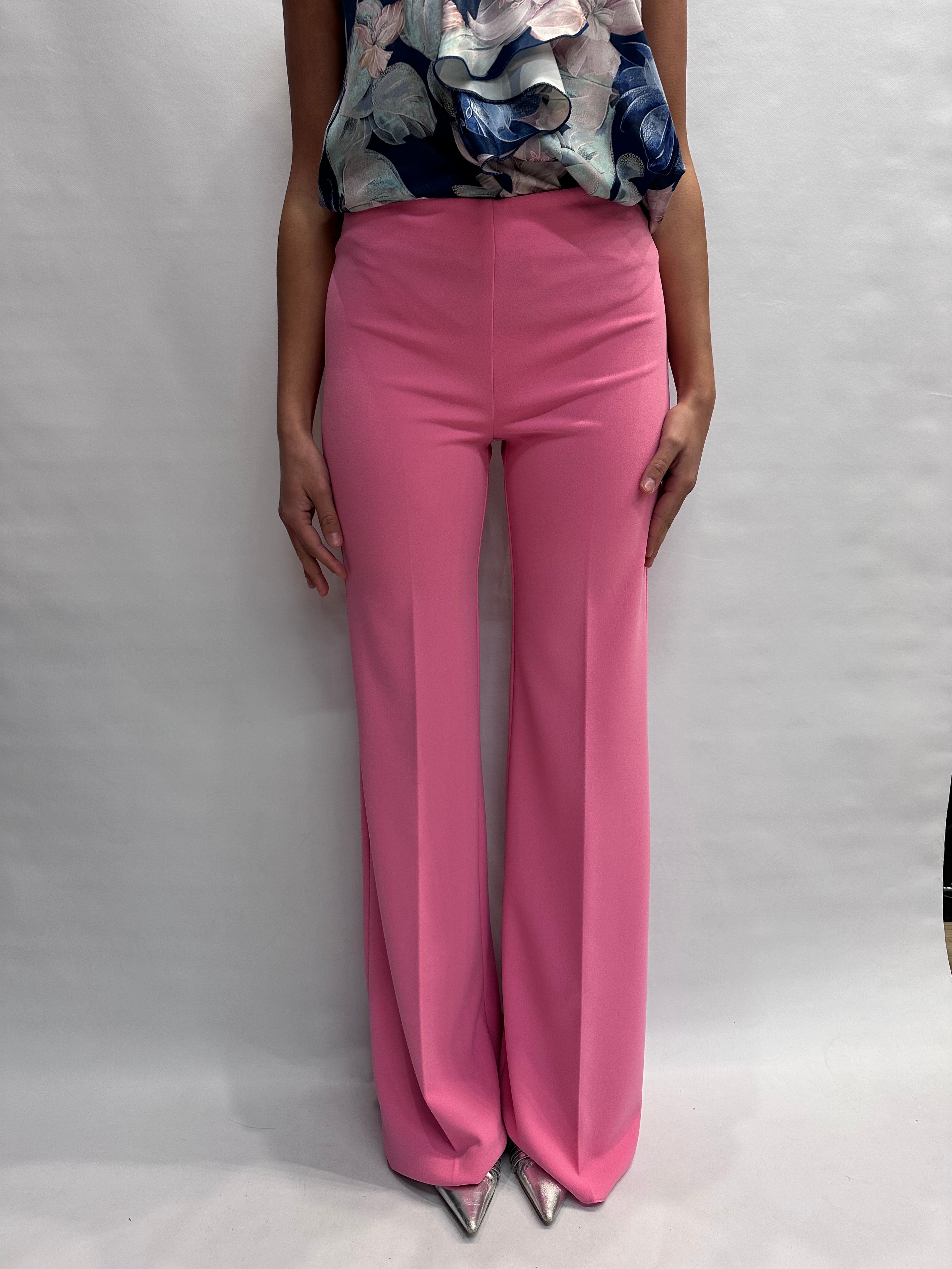 Pantalone RINASCIMENTO in crêpe a palazzo disponibile anche con giacca in coordinato COD: CFC0127877003