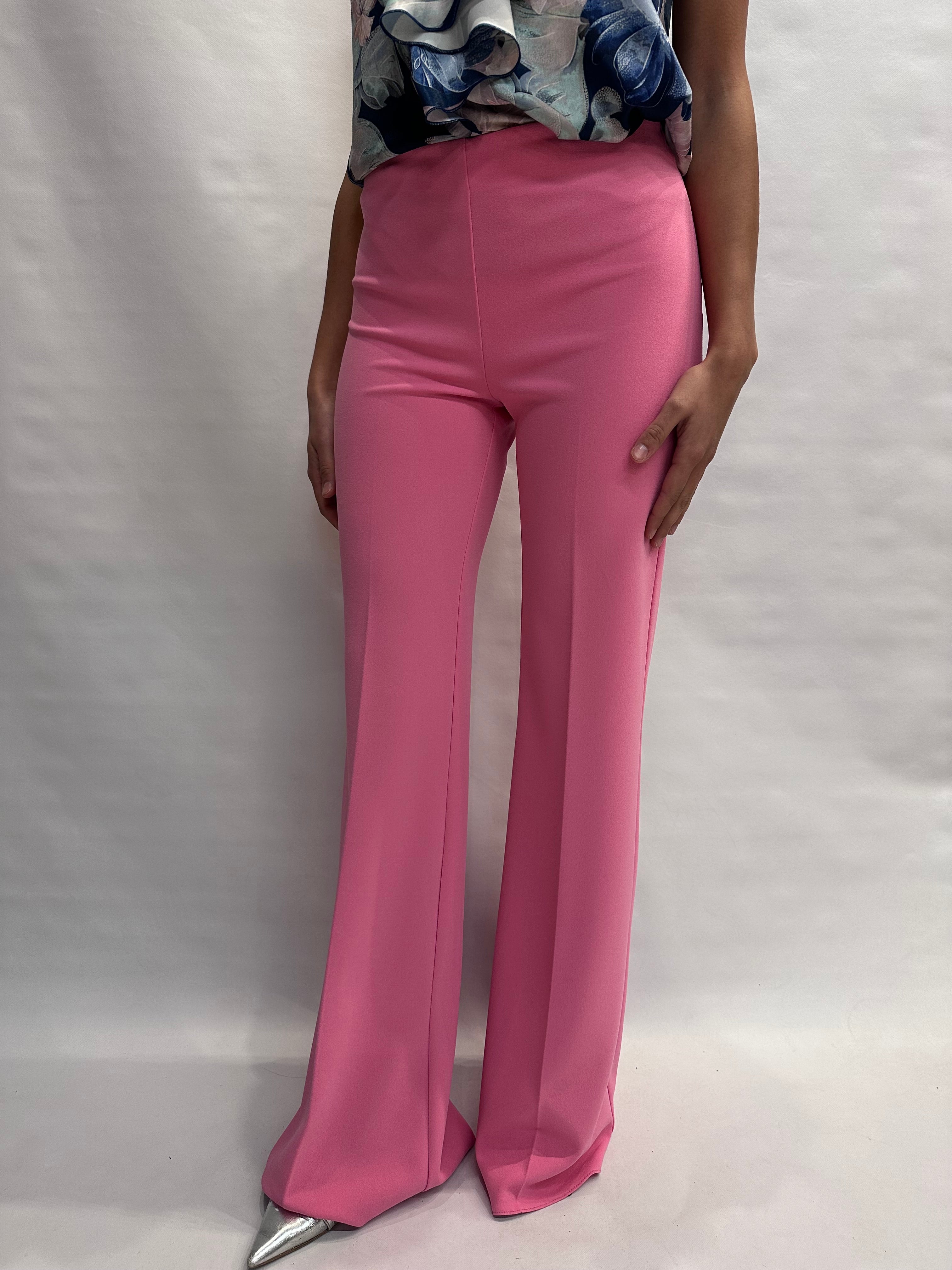 Pantalone RINASCIMENTO in crêpe a palazzo disponibile anche con giacca in coordinato COD: CFC0127877003