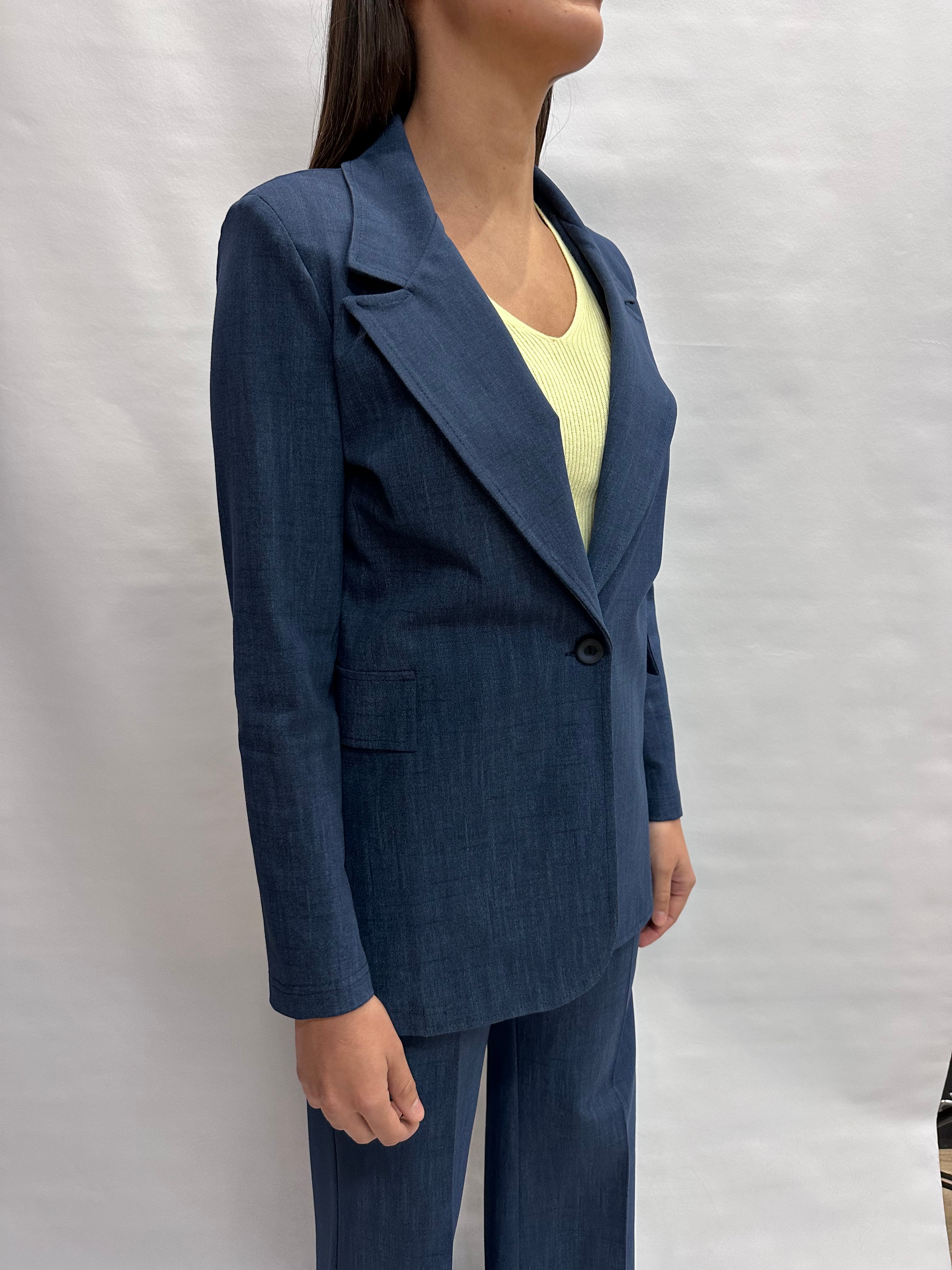 Giacca RINASCIMENTO monopetto in Punto Milano disponibile anche con pantalone in coordinato - COD: CFC0128044003