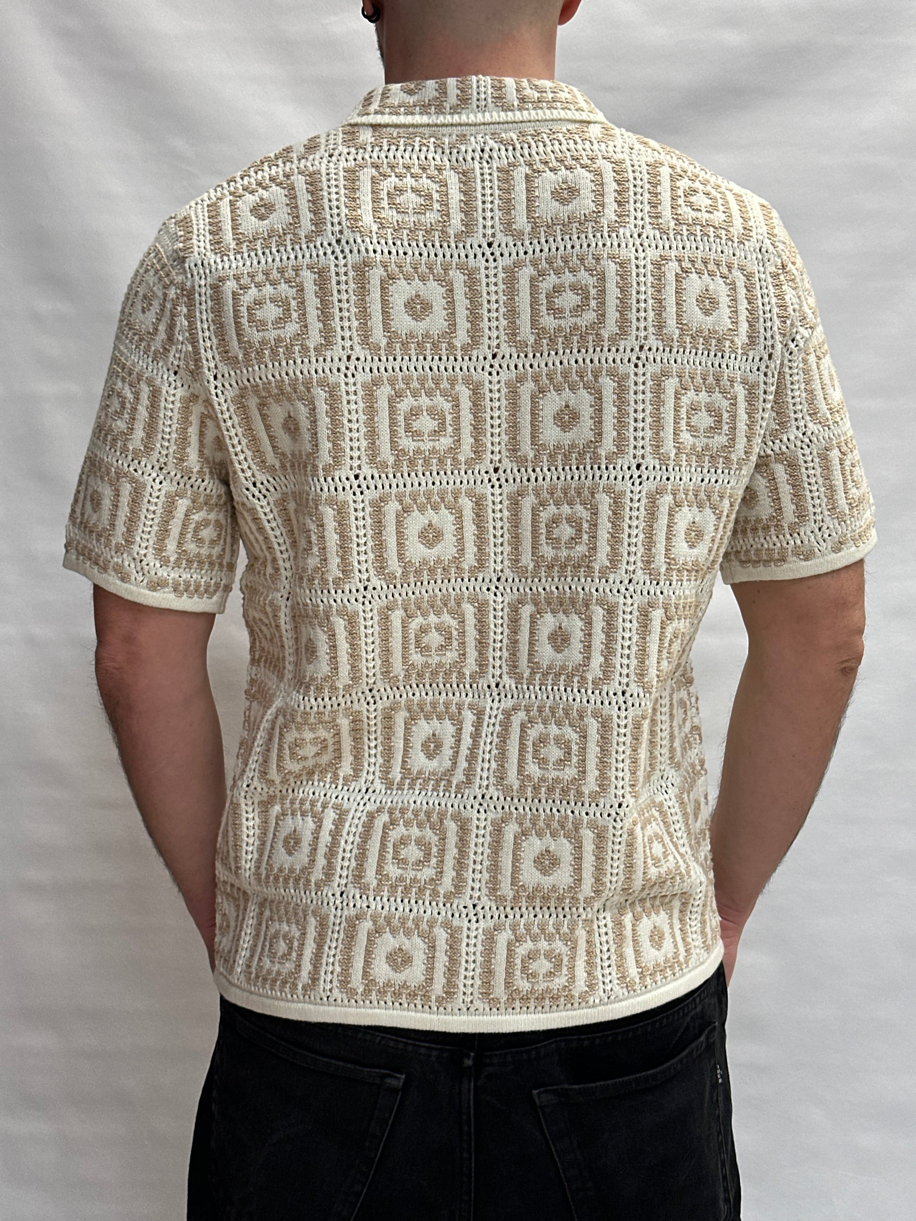 Camicia in maglia ONLY&SONS 100% Cotone con trama a quadri - Cod: ONSBART