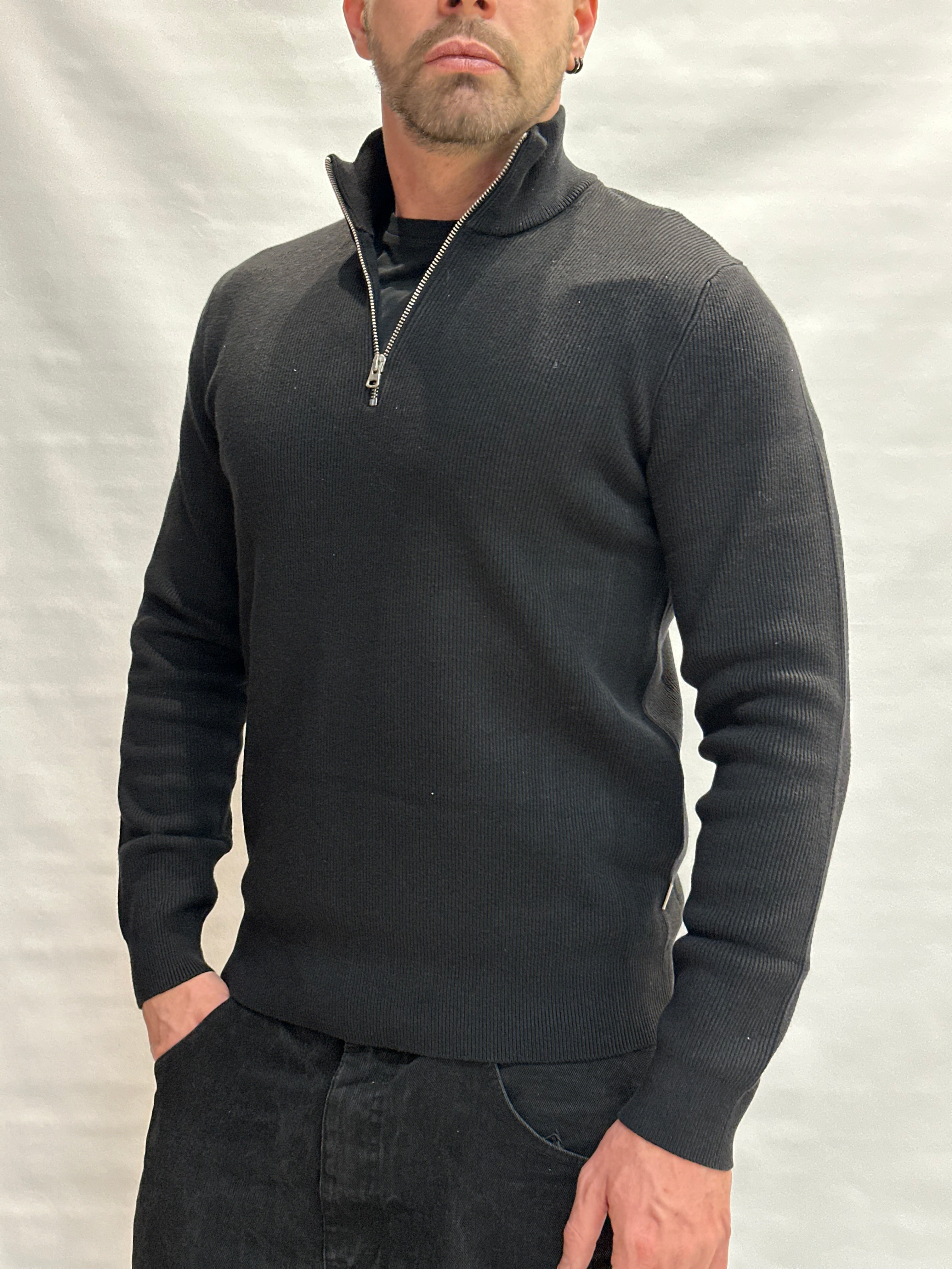 Maglia in Cotone ONLY&SONS con zip parziale, Cod: ONSPHIL