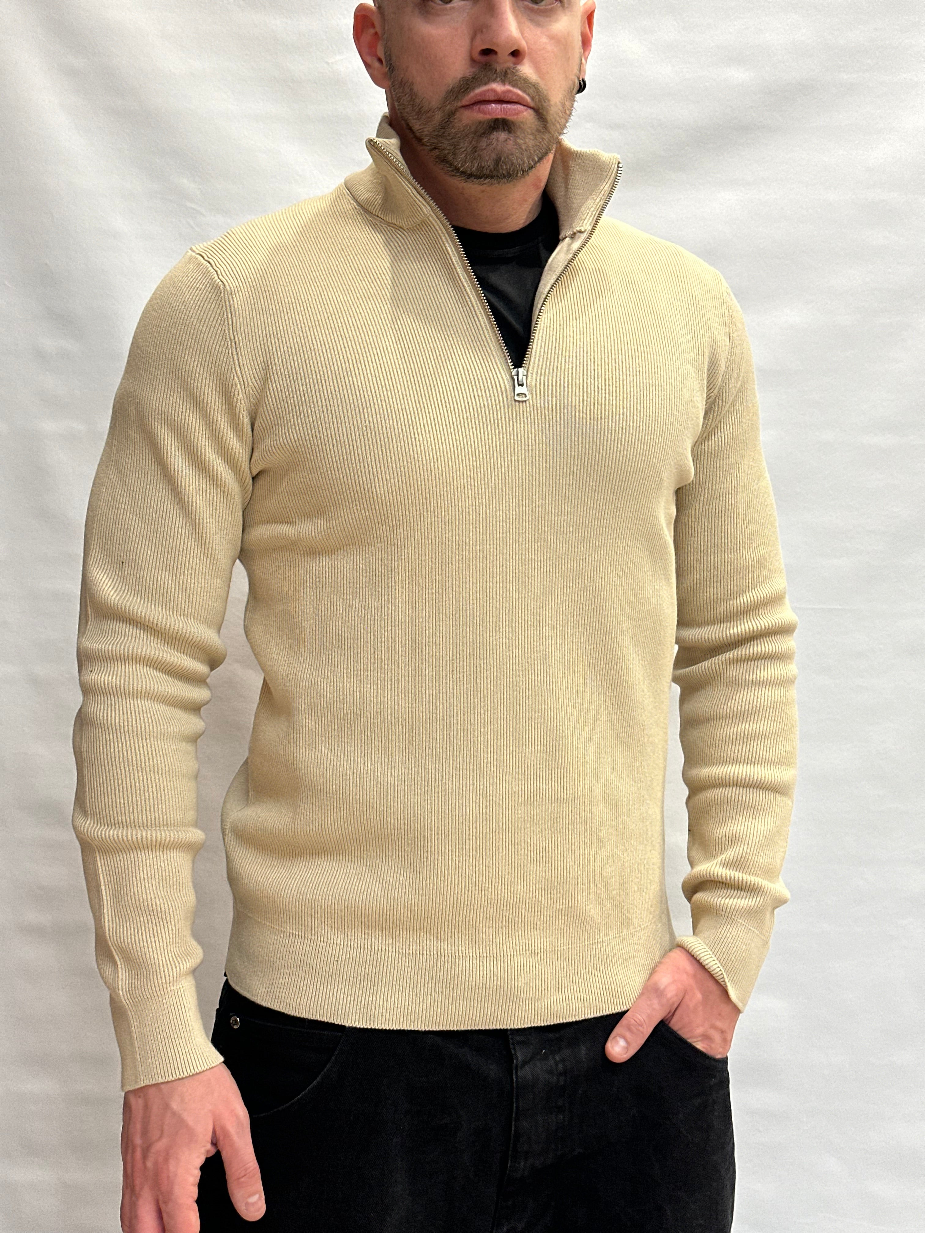Maglia in Cotone ONLY&SONS con zip parziale, Cod: ONSPHIL