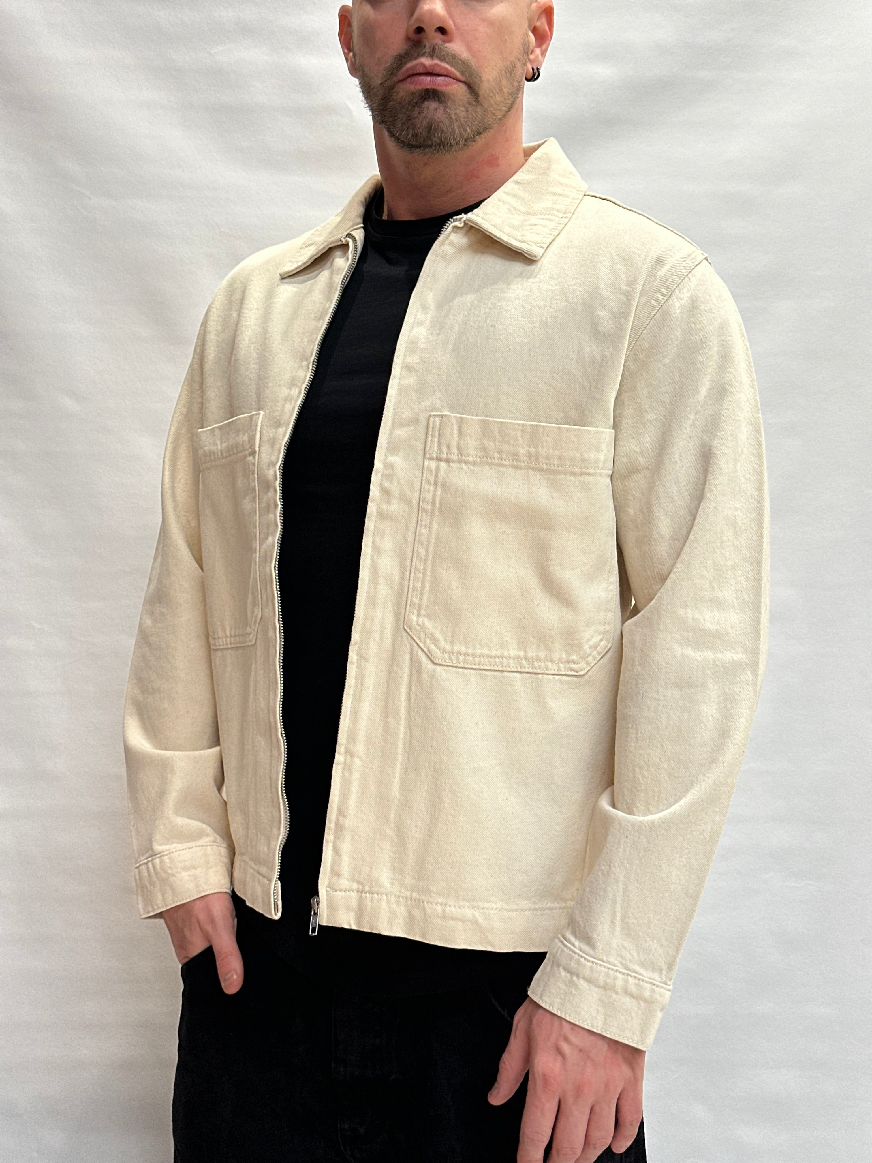 Sahariana ONLY&SONS 100% Cotone con ampie tasche frontali e chiusura a cerniera - Cod: ONSCASSEL