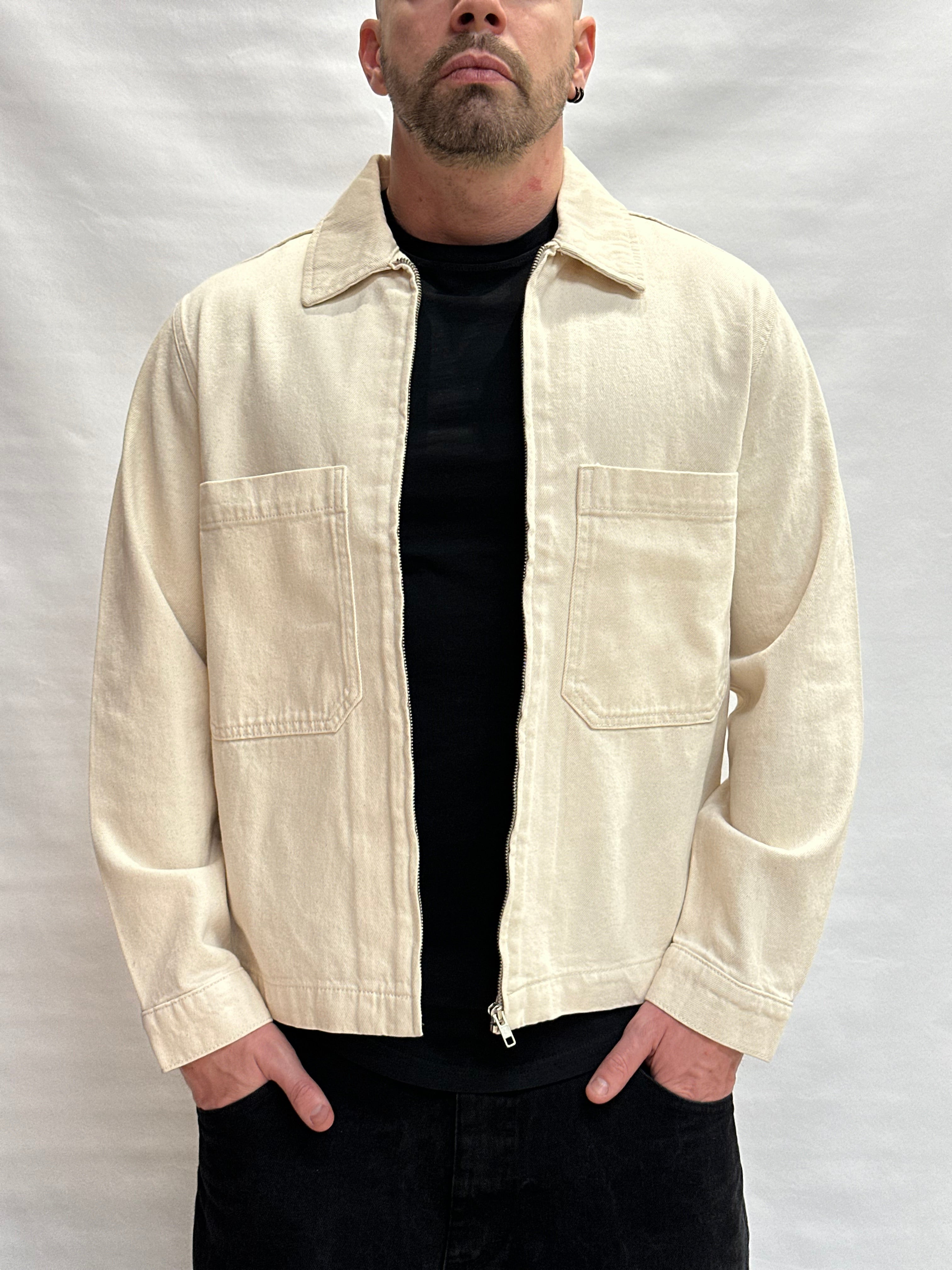 Sahariana ONLY&SONS 100% Cotone con ampie tasche frontali e chiusura a cerniera - Cod: ONSCASSEL