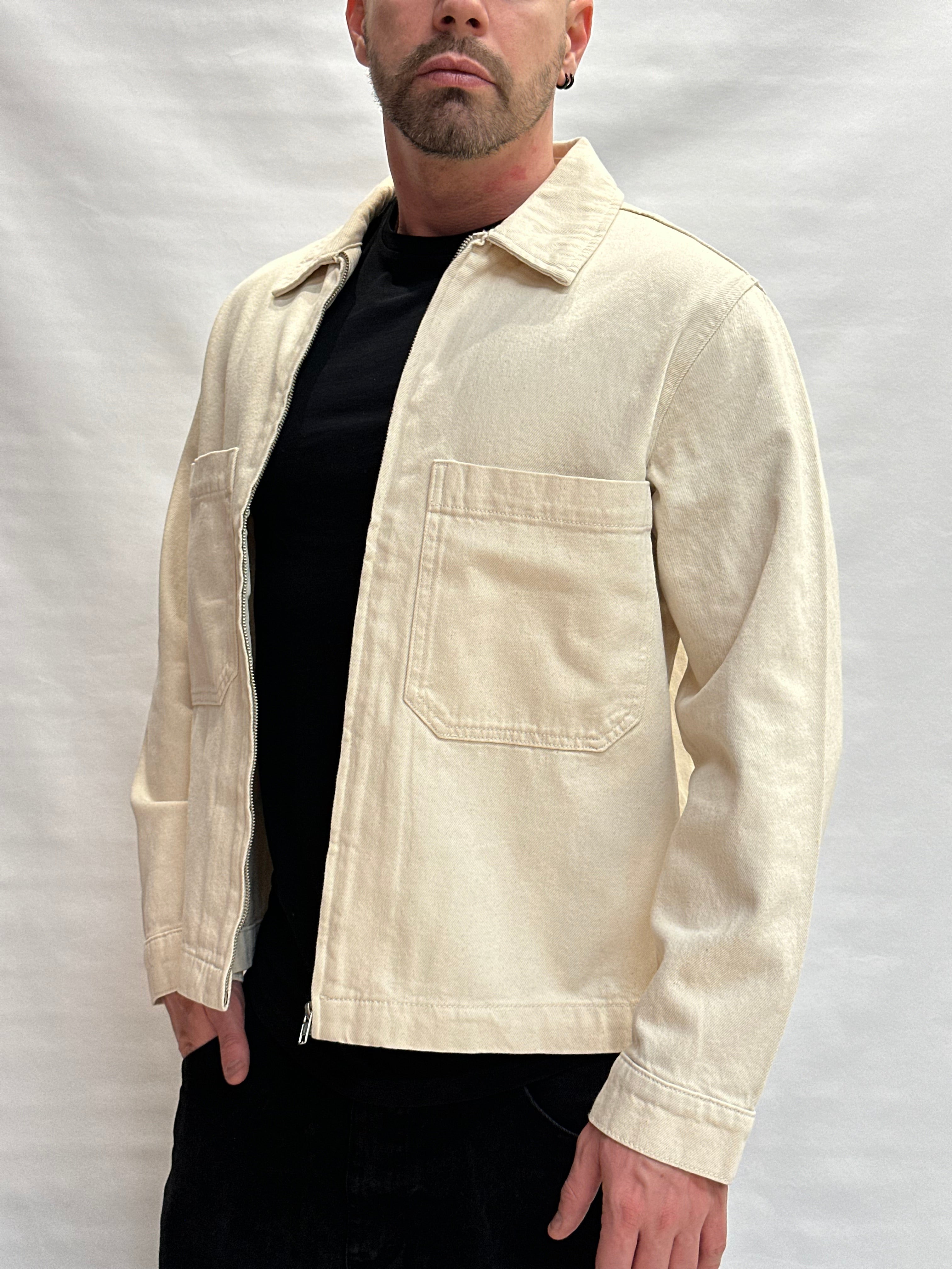 Sahariana ONLY&SONS 100% Cotone con ampie tasche frontali e chiusura a cerniera - Cod: ONSCASSEL