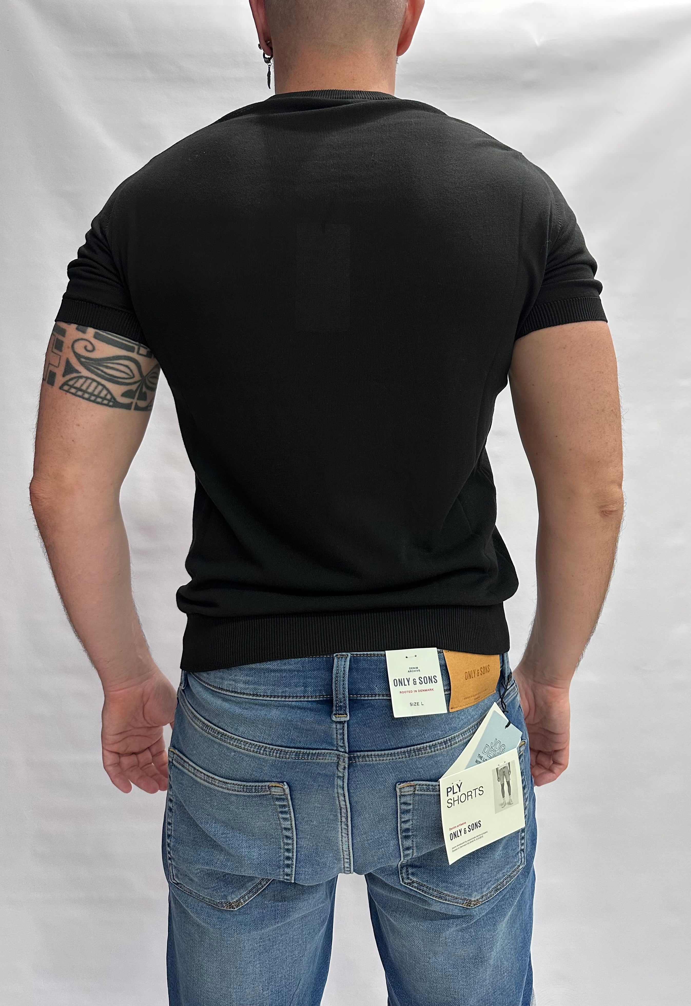 T Shirt in maglia XAGON MAN in Cotone leggero, manica corta - Cod: QHANS1