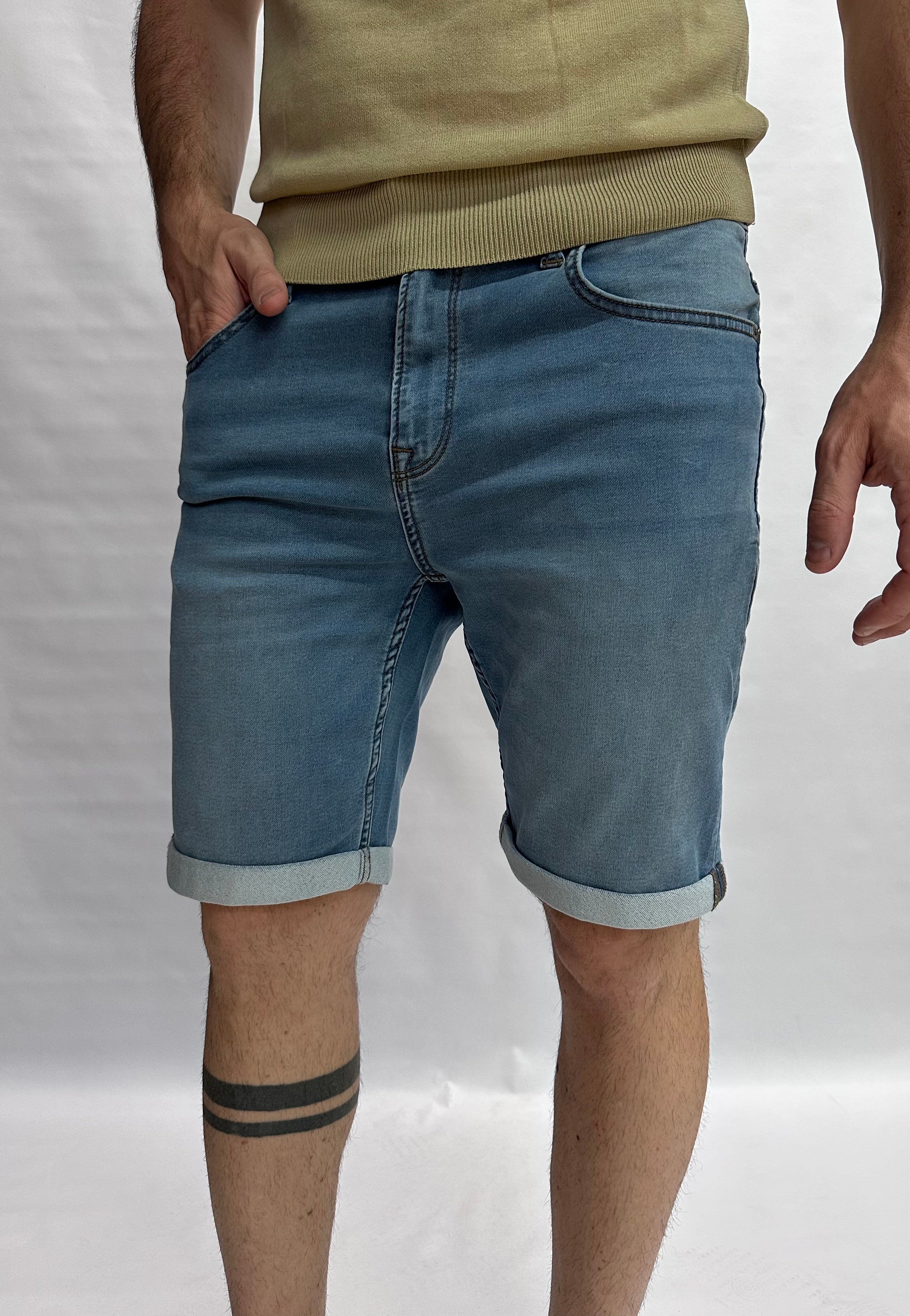 Bermuda ONLY&SONS asciutto di gamba, elasticizzato, con chiusura bottone e cerniera - COD: ONSPLYJOG