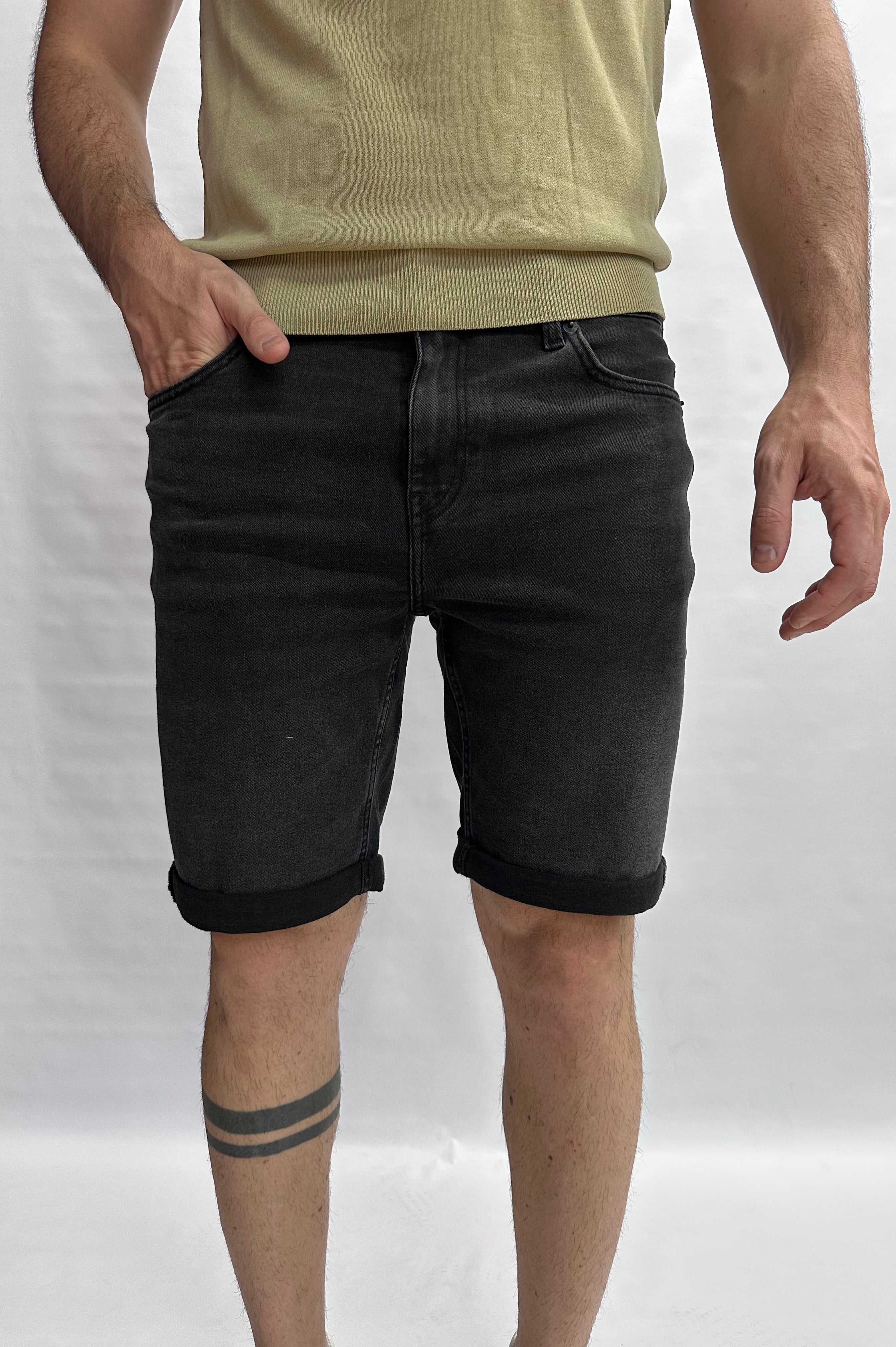 Bermuda ONLY&SONS asciutto di gamba, elasticizzato, con chiusura bottone e cerniera - COD: ONSPLYWB