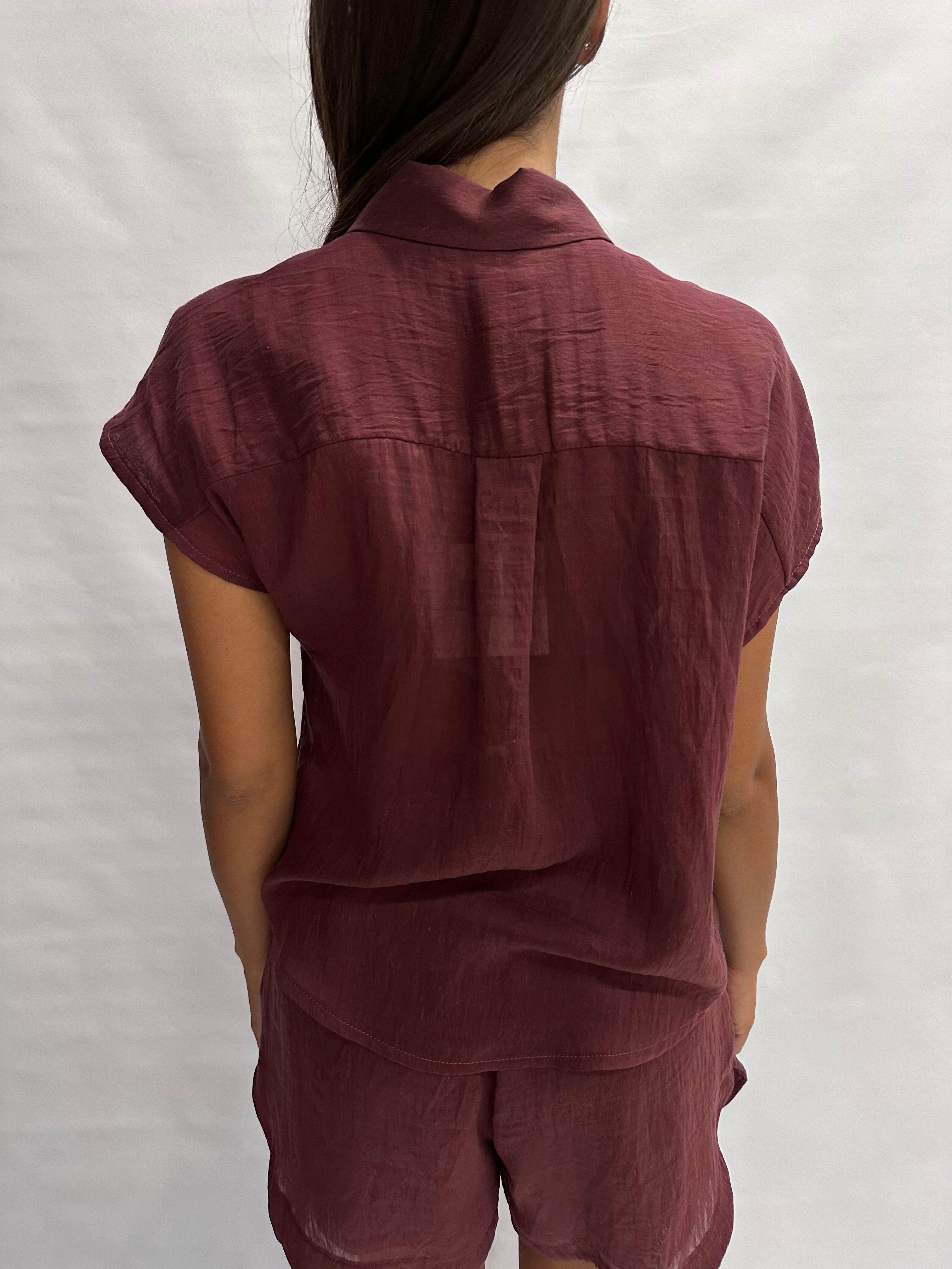 Camicetta TENSIONE IN corto disponibile anche con pantaloncino in coordinato,  - COD: C50583AT