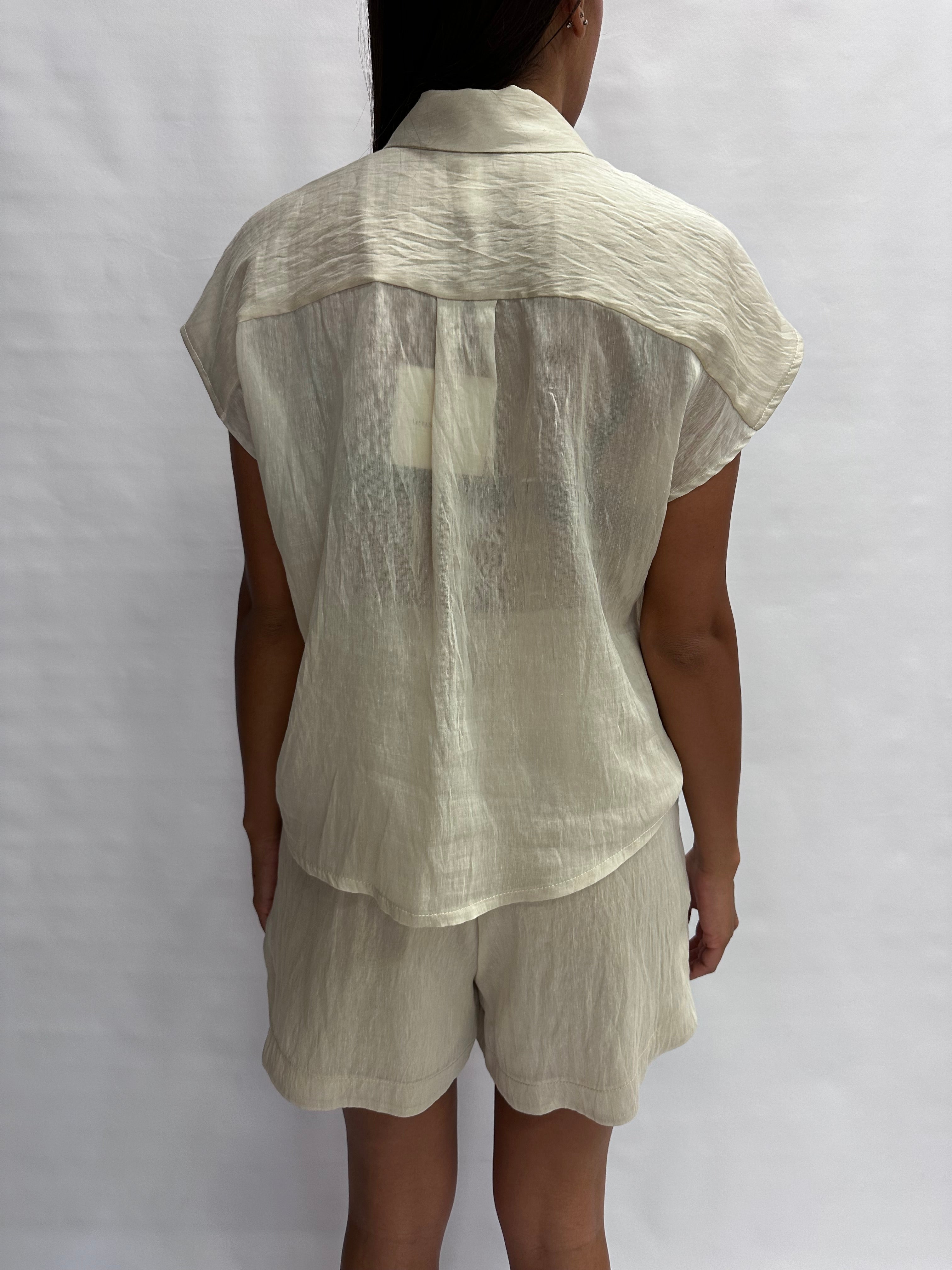Camicetta TENSIONE IN corto disponibile anche con pantaloncino in coordinato,  - COD: C50583AT