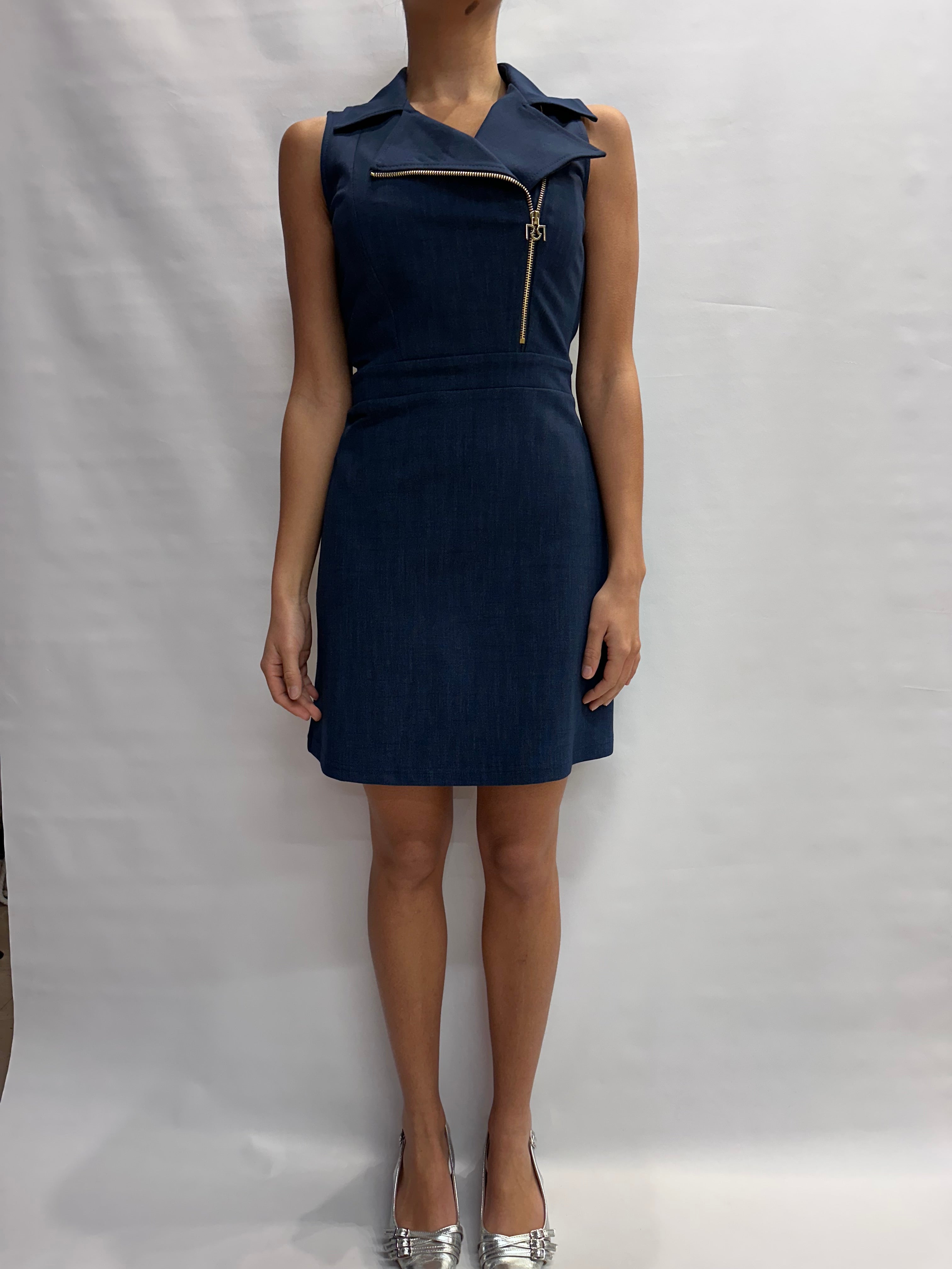 Abito RINASCIMENTO manica lunga con cerniera decorativa - COD: CFC00128014003