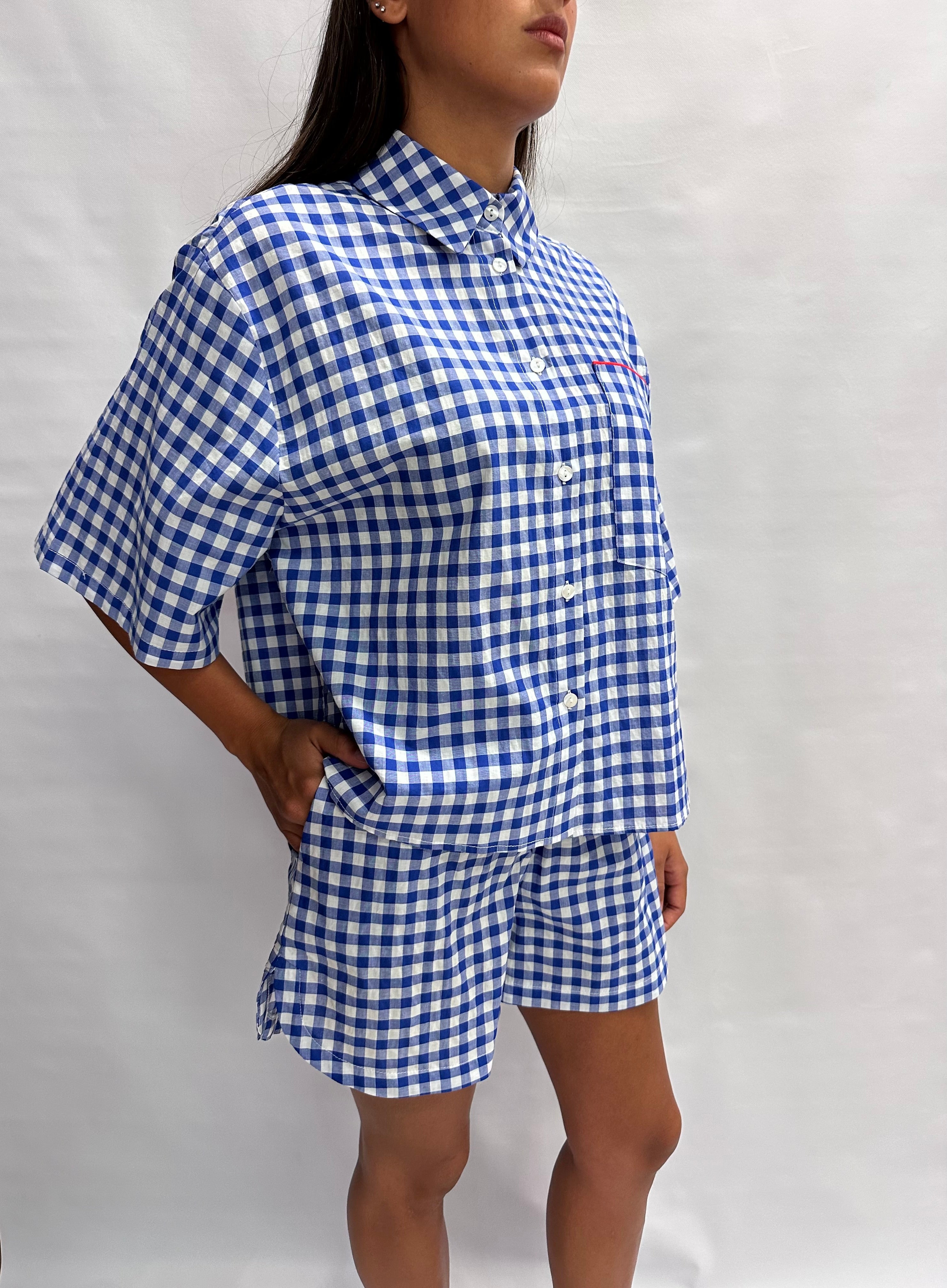 Coordinato TENSIONE IN a quadratini, COD: 26S5486 E 26C5410
