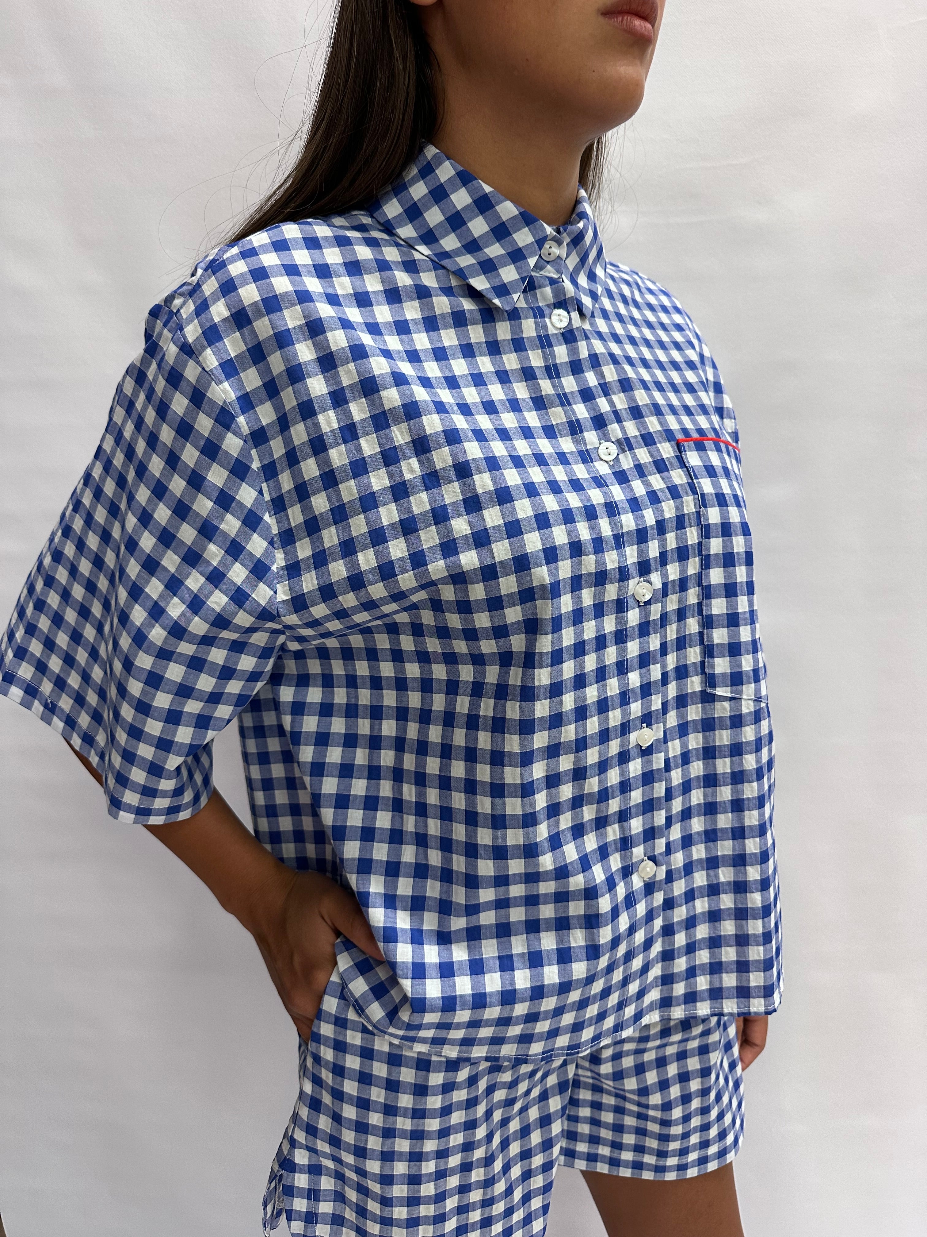 Coordinato TENSIONE IN a quadratini, COD: 26S5486 E 26C5410