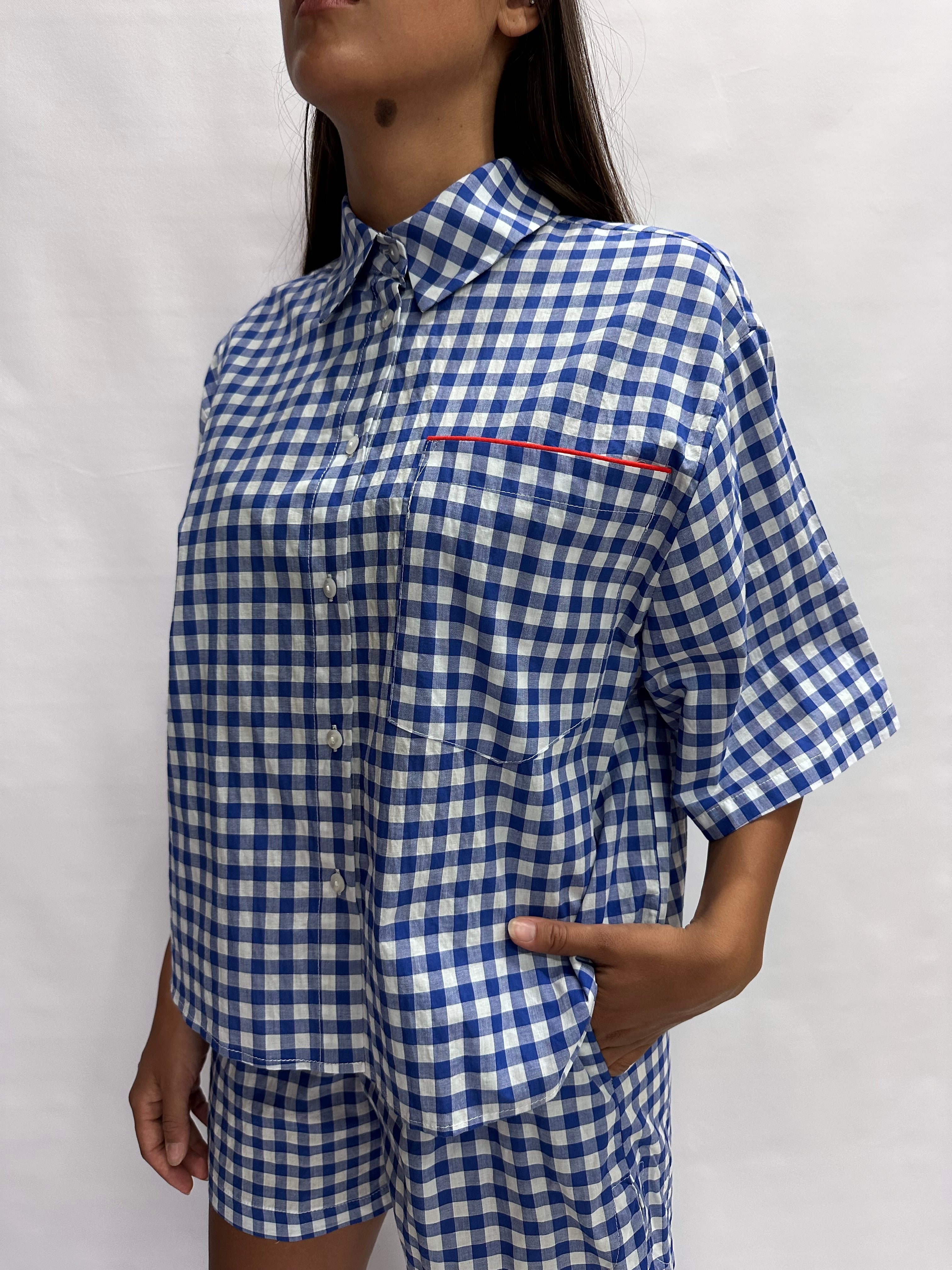 Coordinato TENSIONE IN a quadratini, COD: 26S5486 E 26C5410