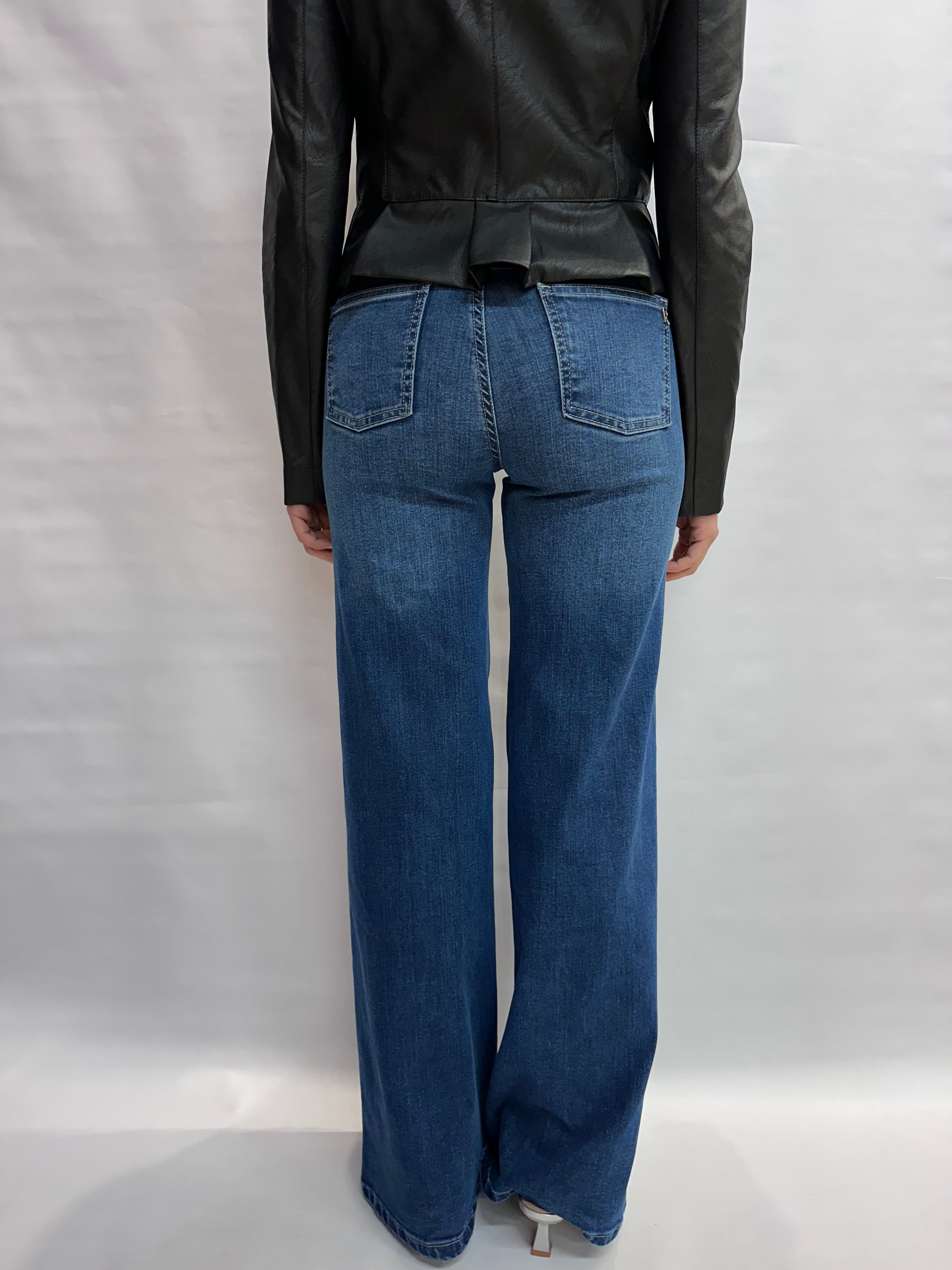 Jeans RINASCIMENTO a palazzo  COD: CFC0127396003