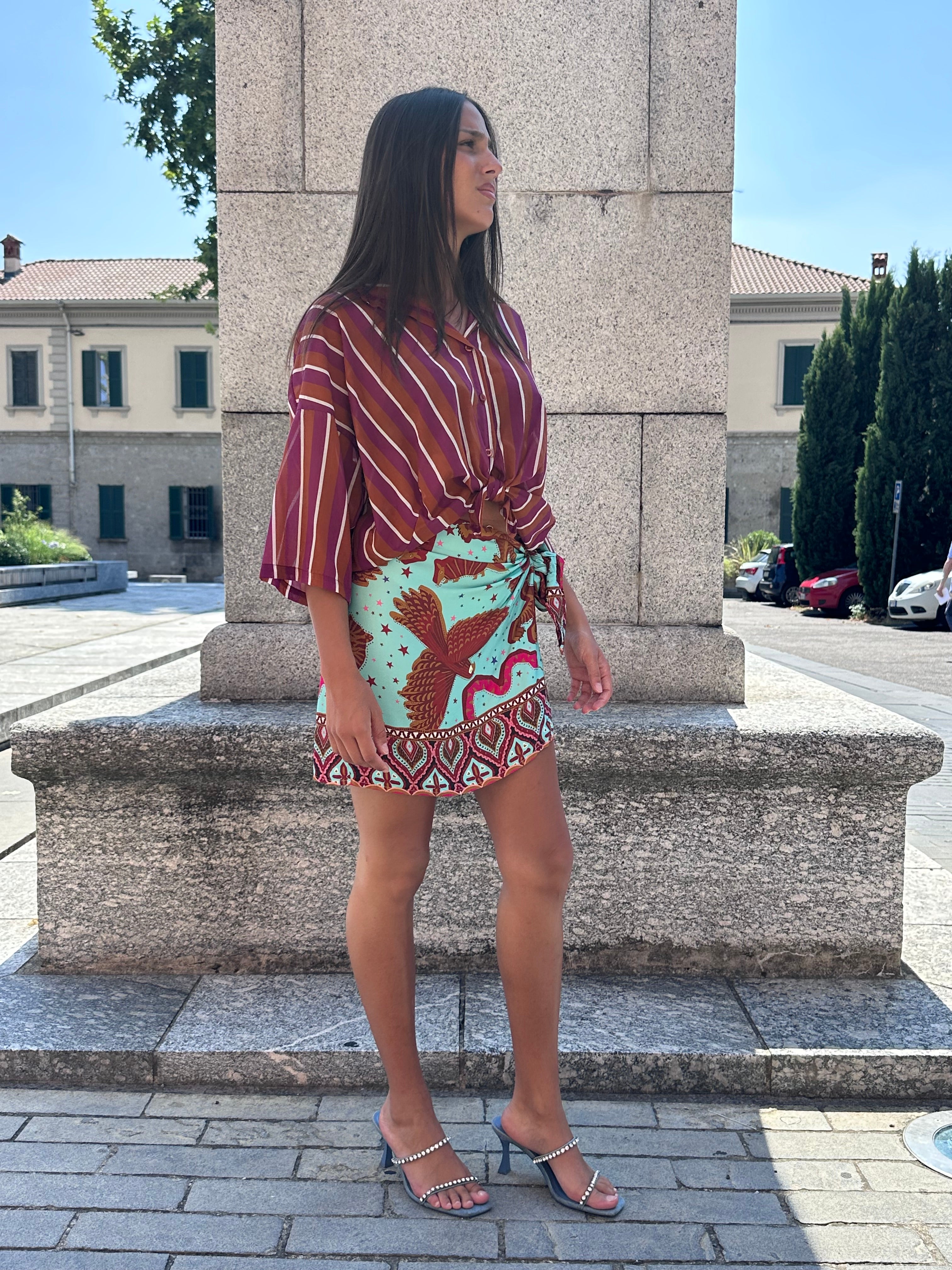 Camicetta TENSIONE IN trama a righe, COD: PE260537