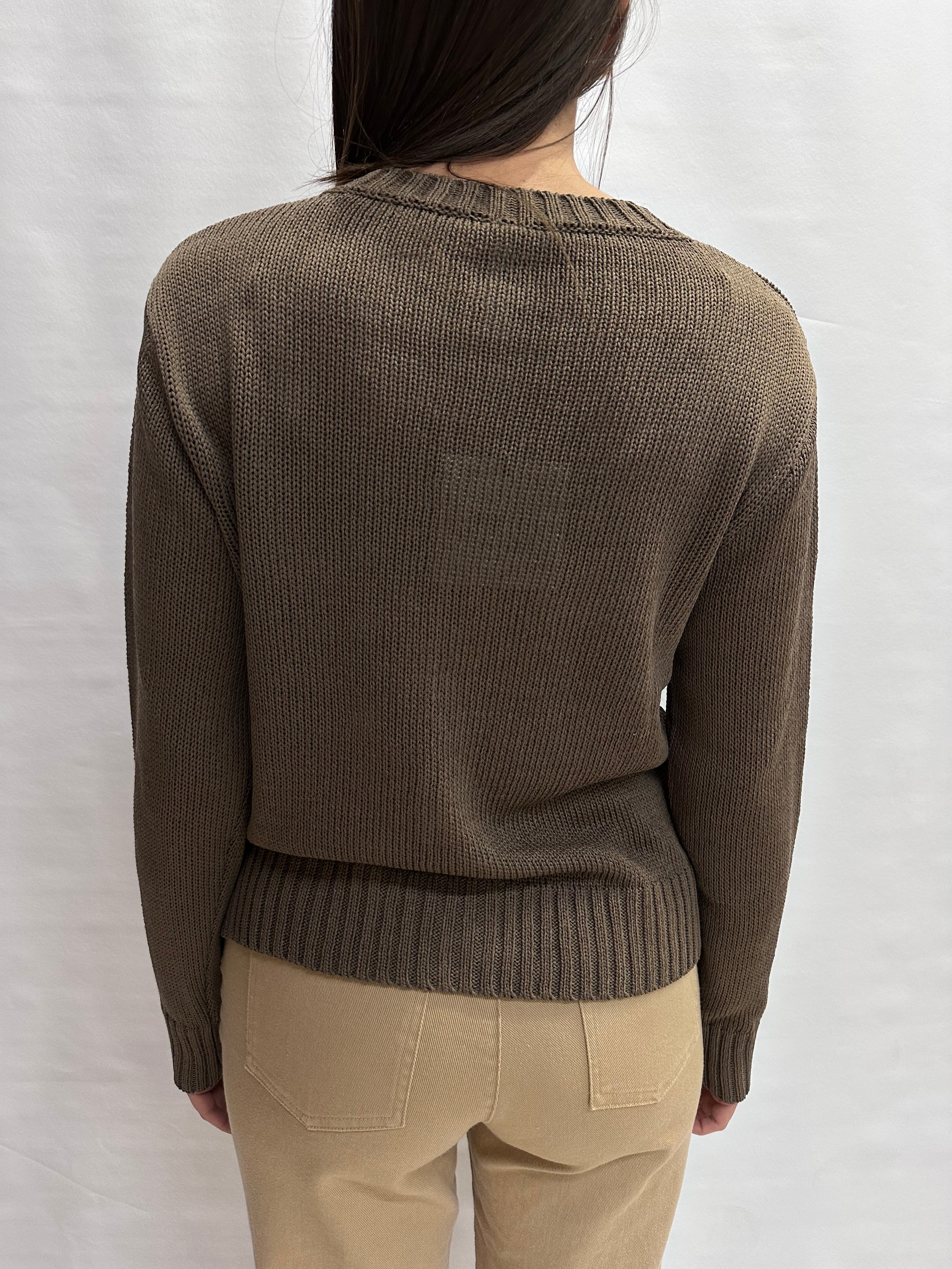 Cardigan TENSIONE IN con chiusura a bottoni centrali- COD: D90182