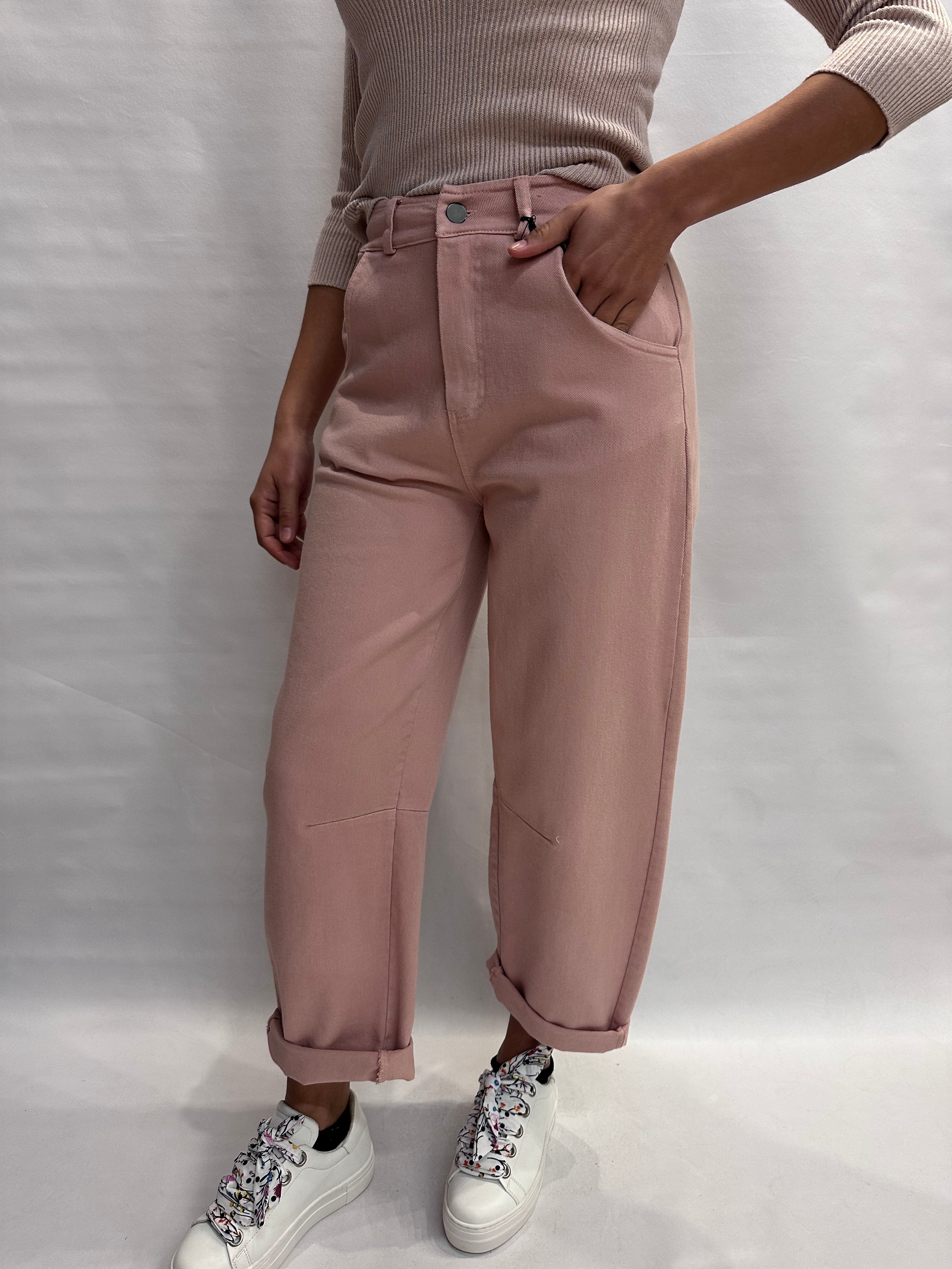 Jeans TENSIONE IN ovetto a fondo largo - COD: PA5137PE26