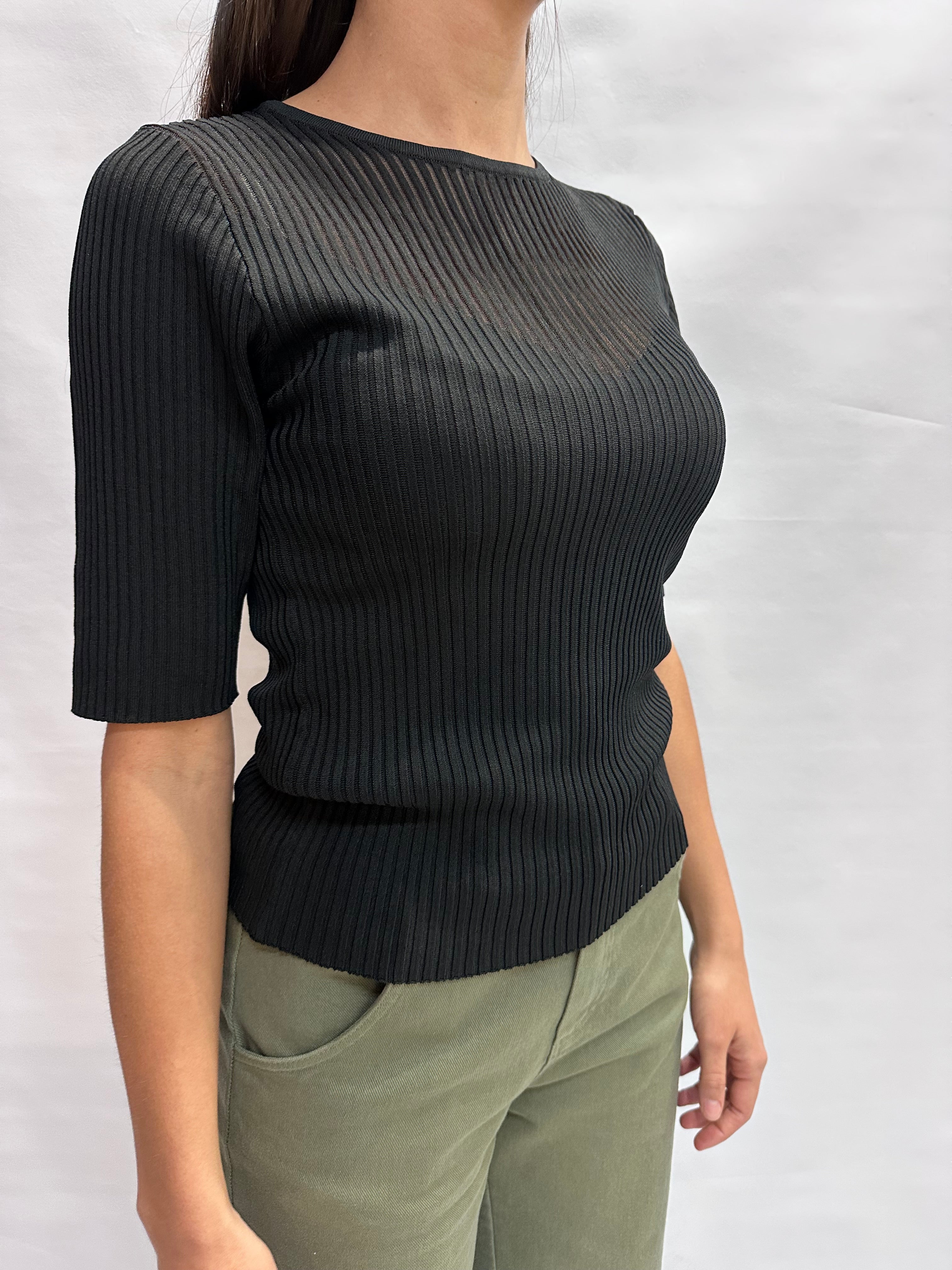 Maglia RINASCIMENTO  leggerissima, con trasparenza nella parte superiore- COD: N2803