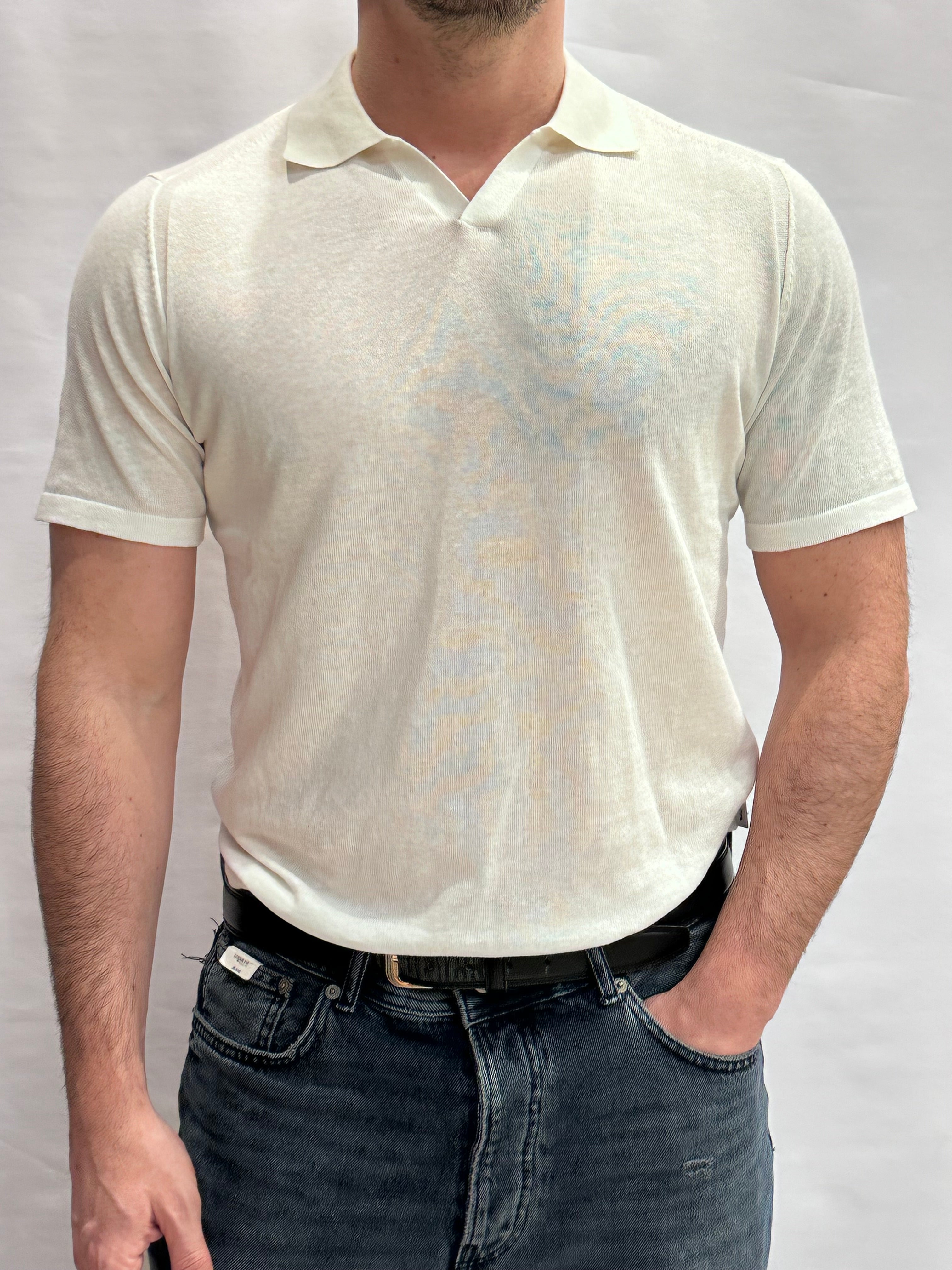 Polo BL11  in Cotone leggerissimo, manica corta - Cod: 261047173