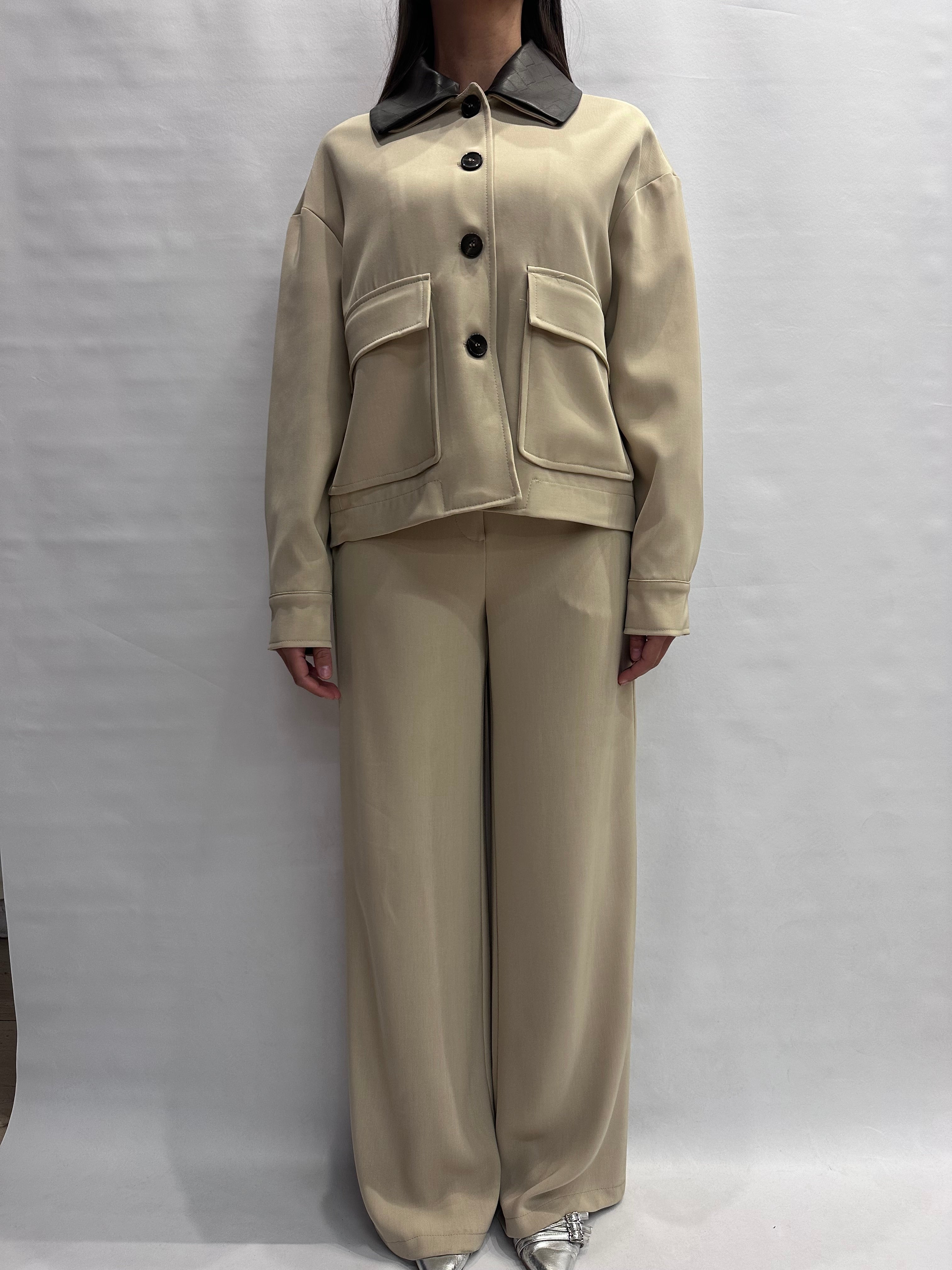 Coordinato TENSIONE IN in tessuto fluido , COD: 26B4159 e 26P4174