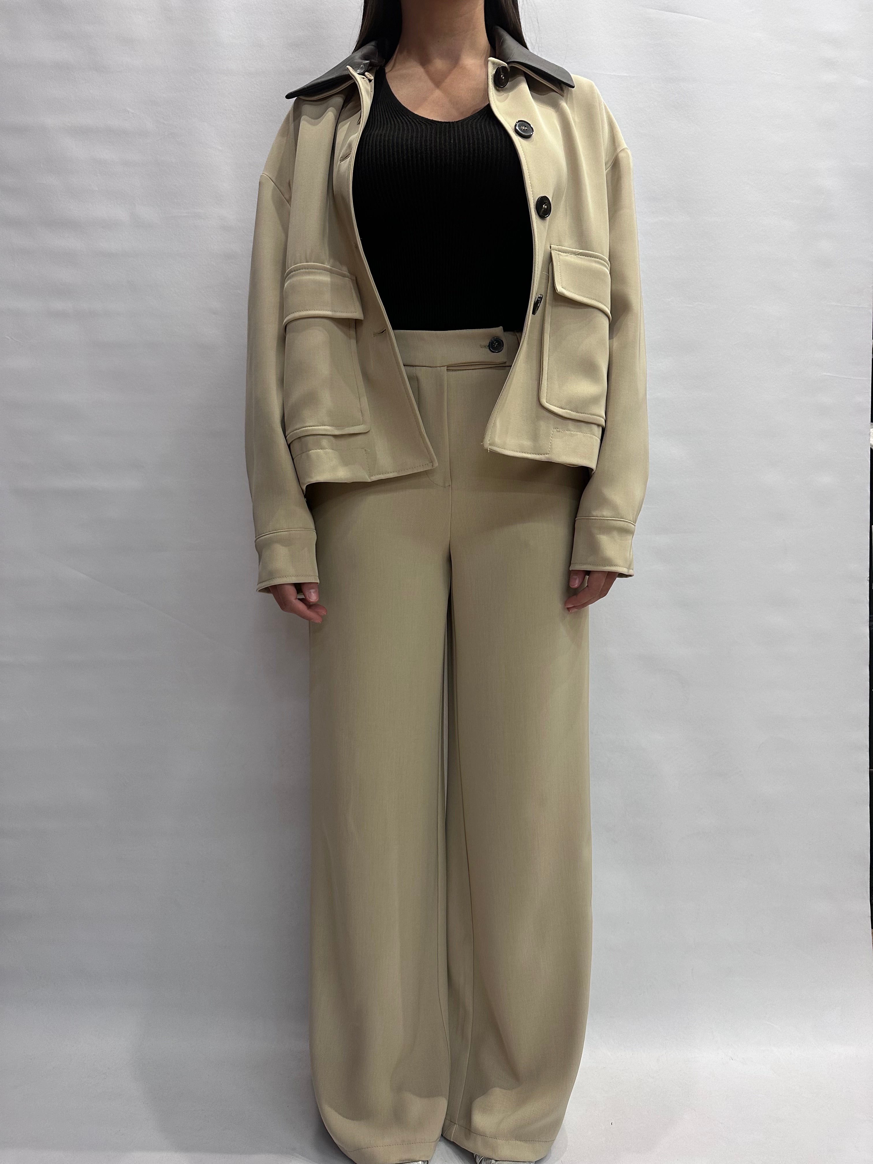 Coordinato TENSIONE IN in tessuto fluido , COD: 26B4159 e 26P4174