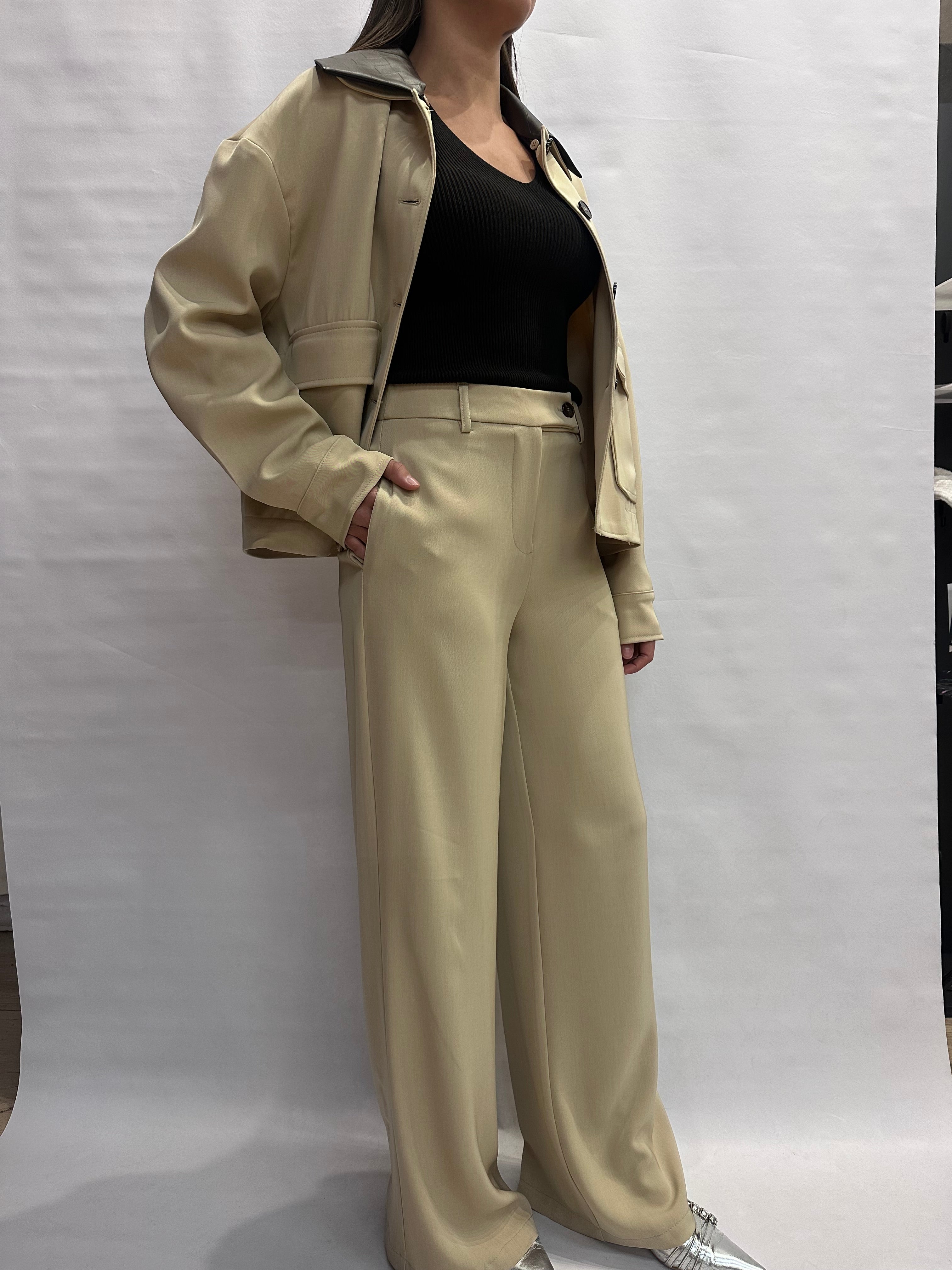 Coordinato TENSIONE IN in tessuto fluido , COD: 26B4159 e 26P4174