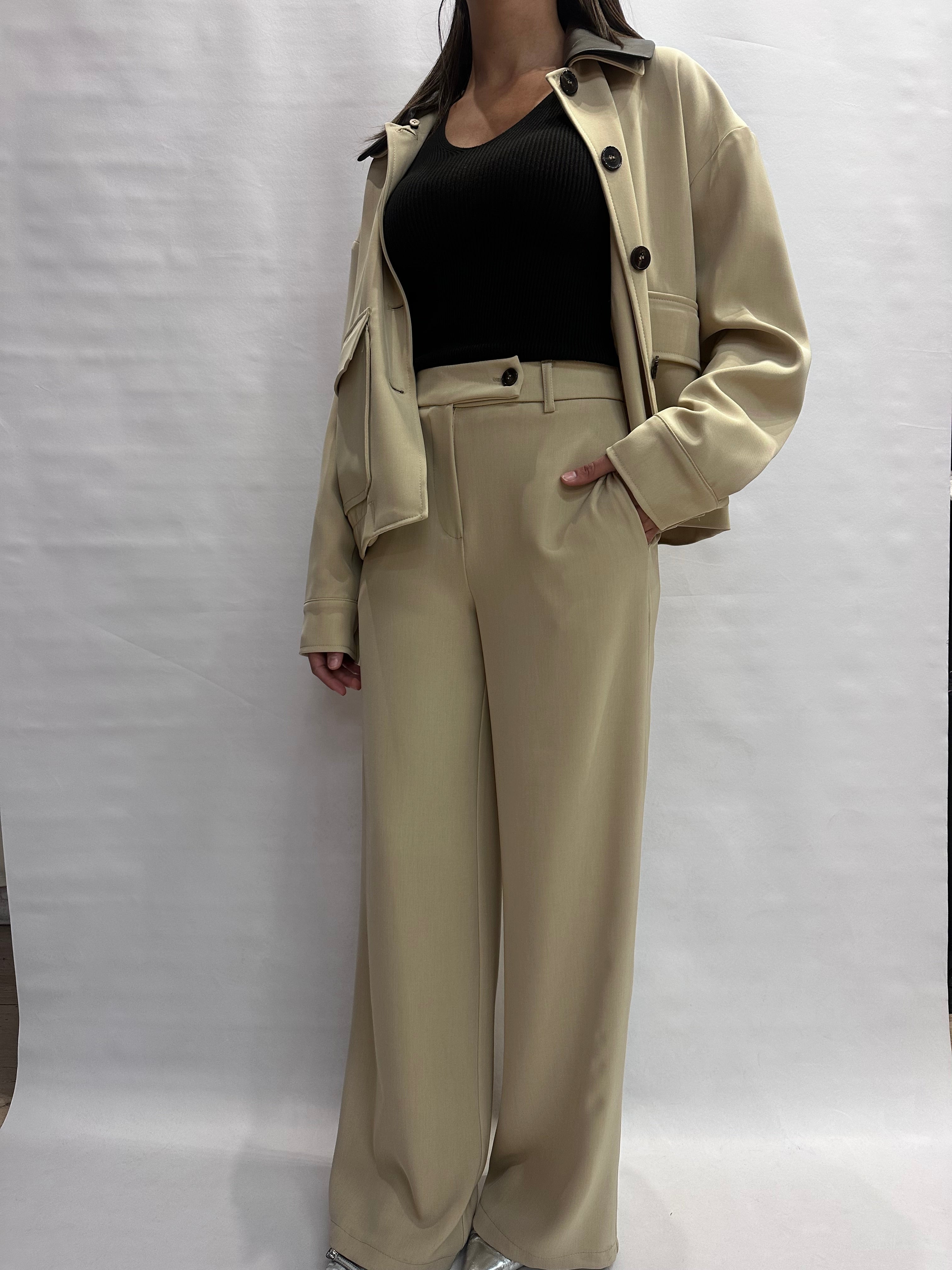 Coordinato TENSIONE IN in tessuto fluido , COD: 26B4159 e 26P4174