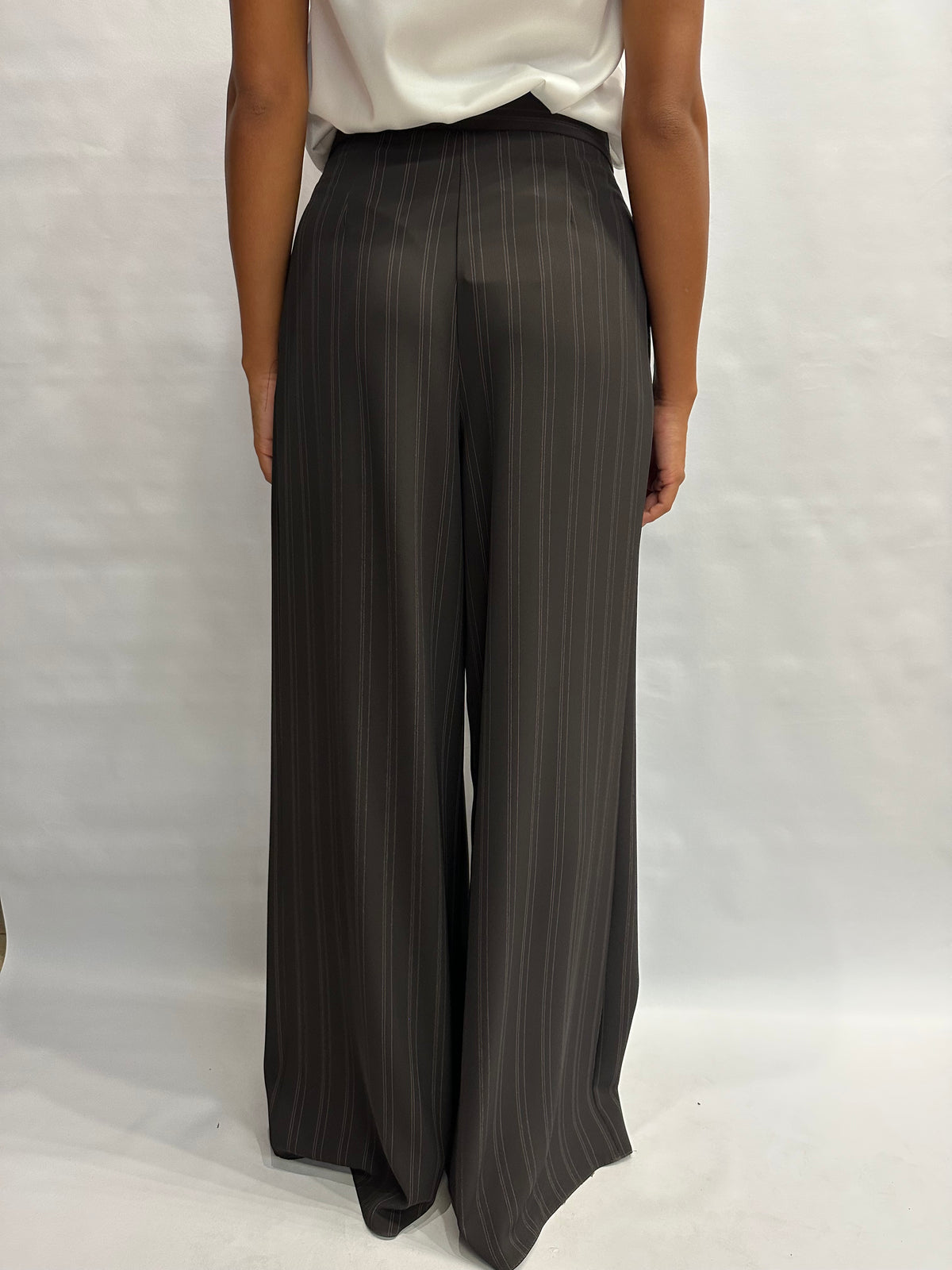 Coordinato RINASCIMENTO gessato in tessuto fluido, COD:CFC0130474003  e  CFC0130476003