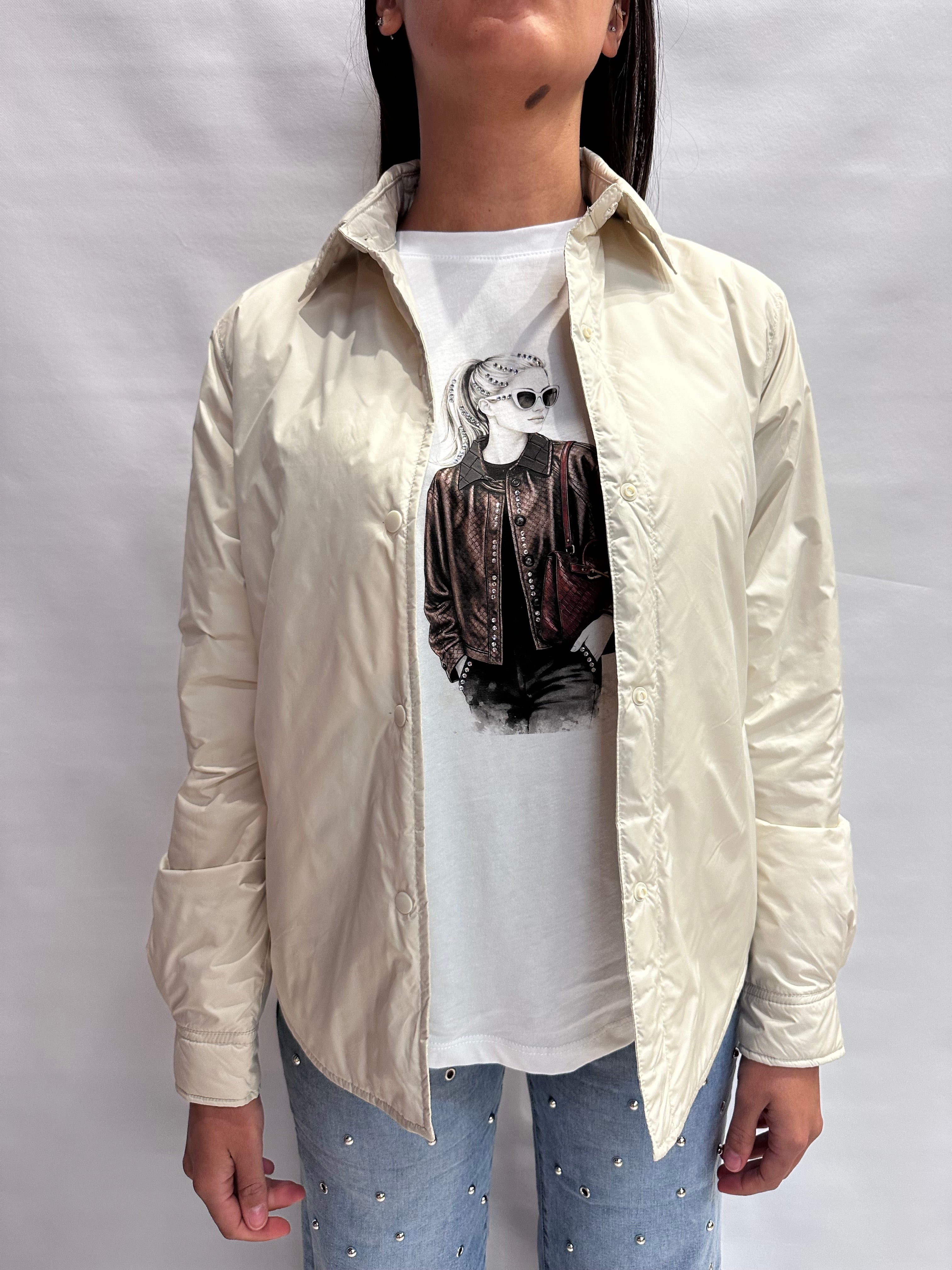 Giubbino leggero PEGGY HO taglio camicia - COD: G6804