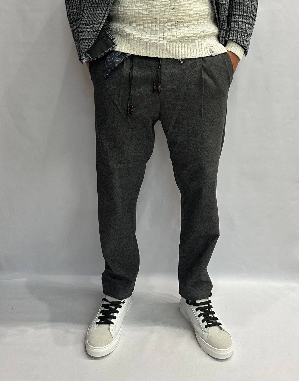 Pantaloni BERNA modello regular disponibile anche con sahariana in coordinato  - COD: 26230123