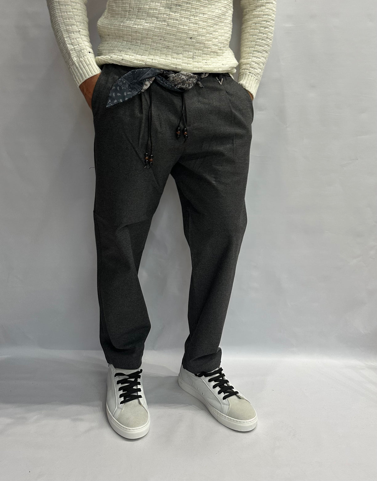 Pantaloni BERNA modello regular disponibile anche con sahariana in coordinato  - COD: 26230123