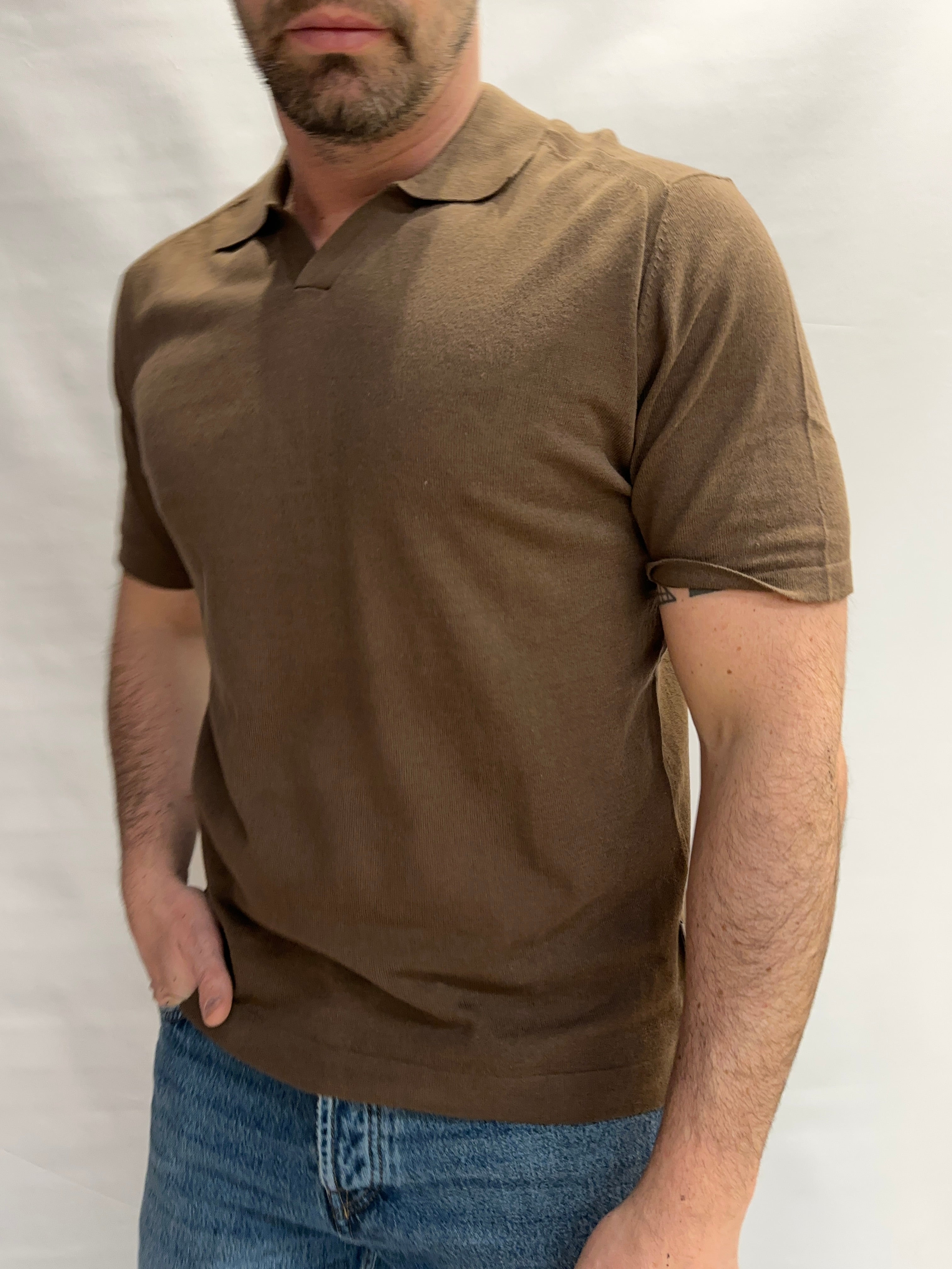 Polo BERNA in Cotone leggerissimo, manica corta - Cod: 261047696