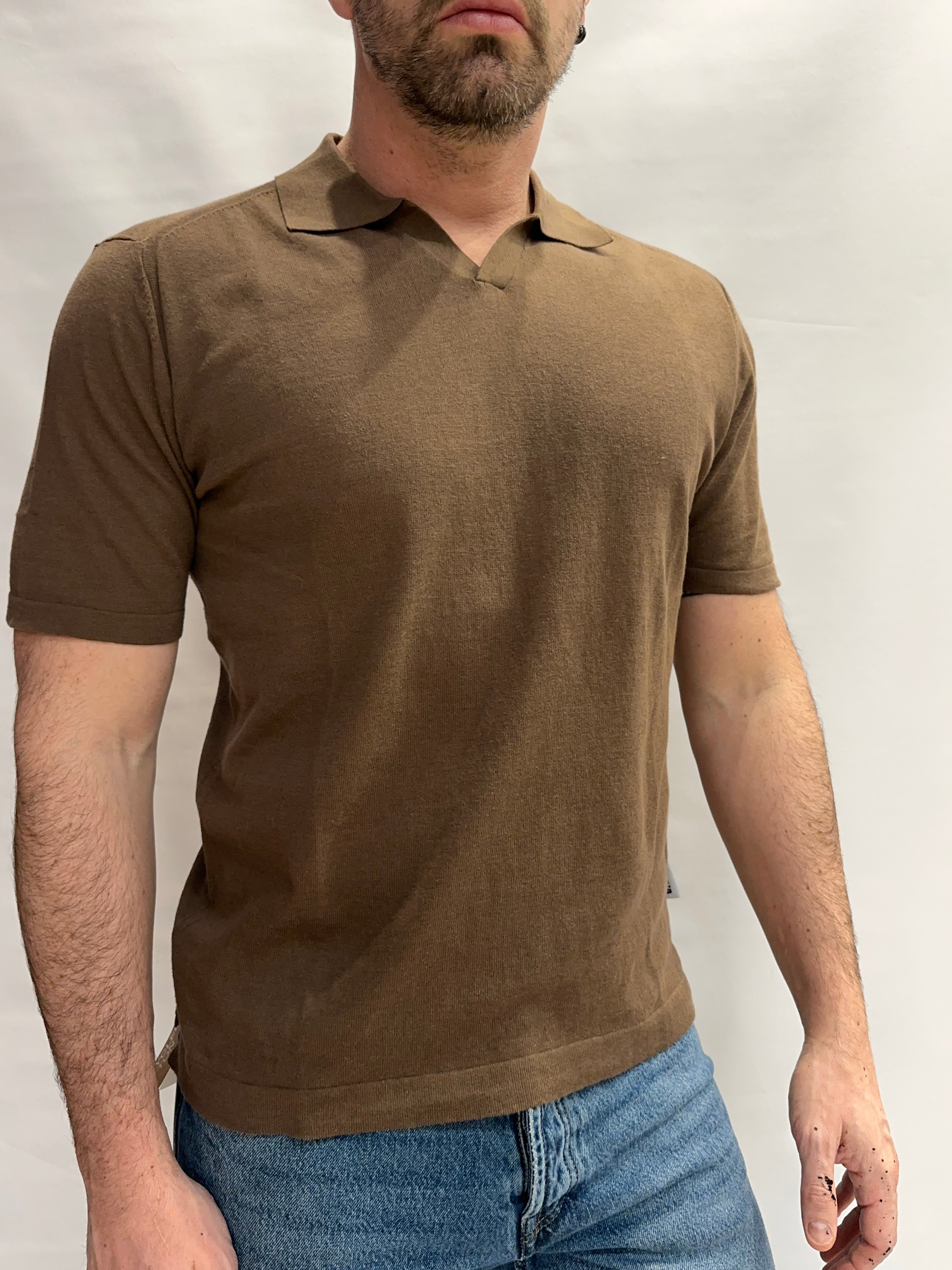 Polo BERNA in Cotone leggerissimo, manica corta - Cod: 261047696