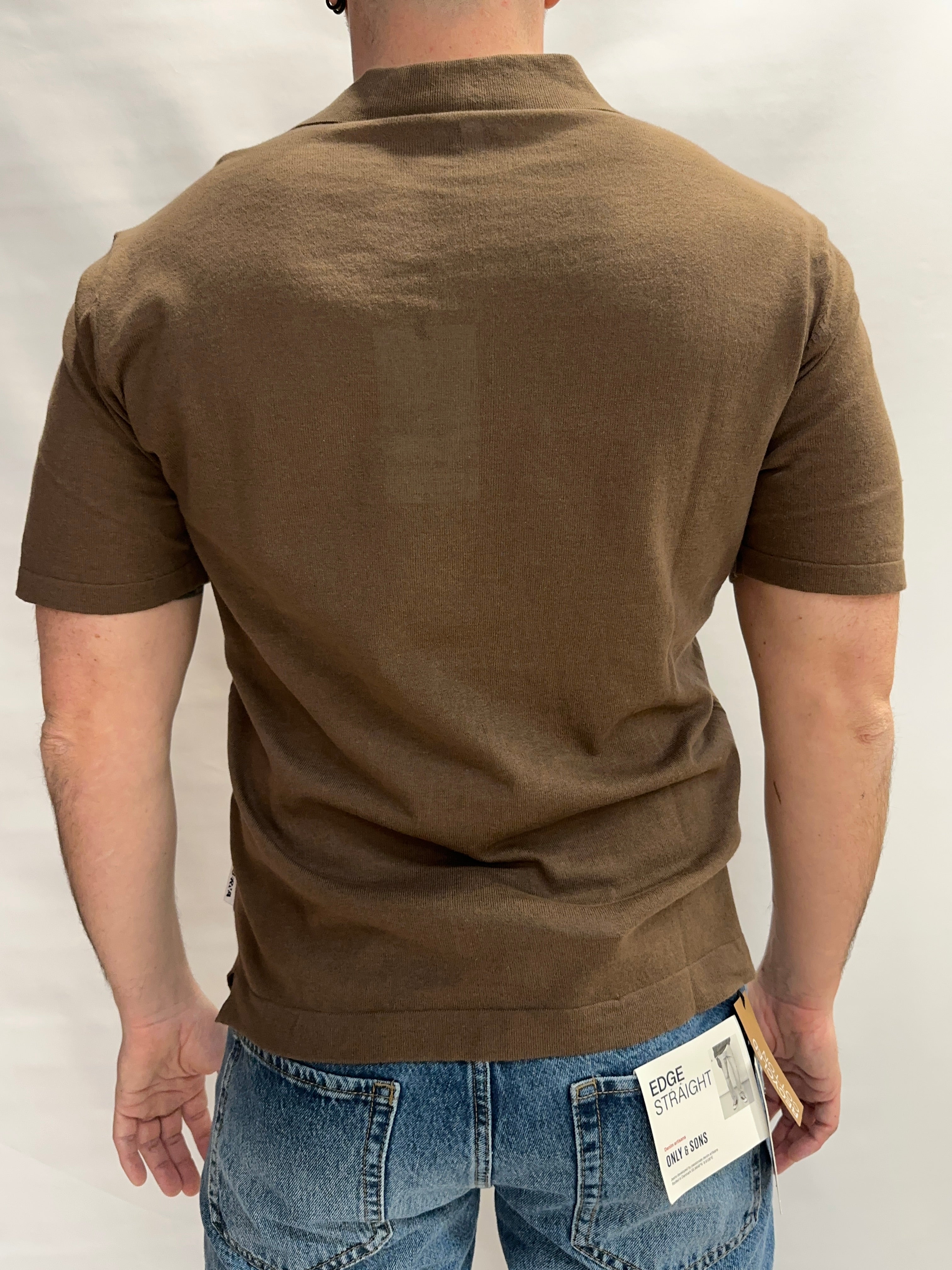 Polo BERNA in Cotone leggerissimo, manica corta - Cod: 261047696