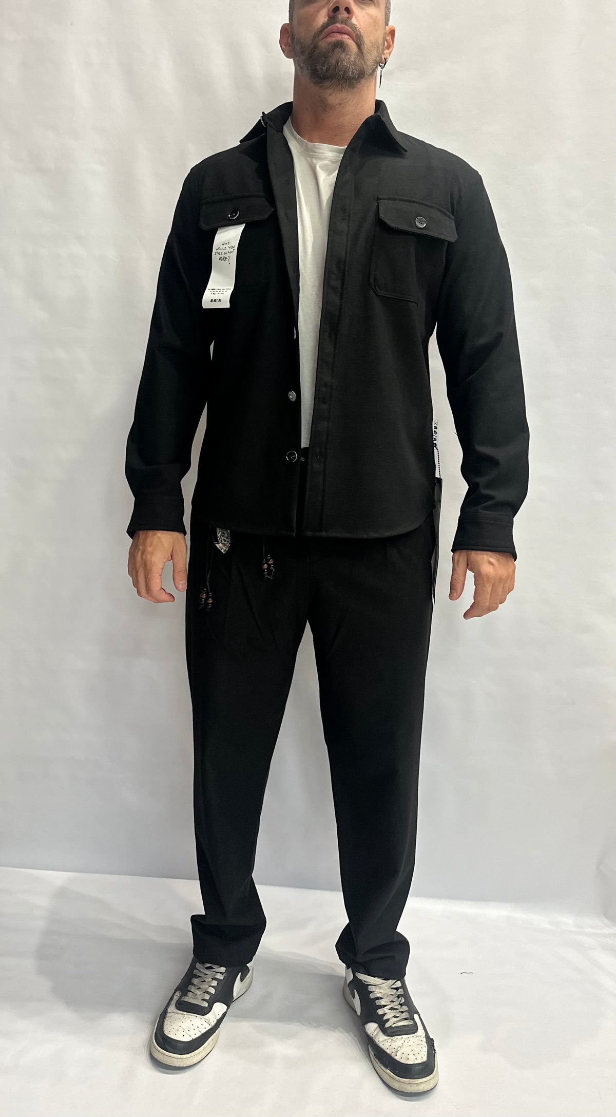 Coordinato BERNA color Nero - COD: 2623011 E 2623001