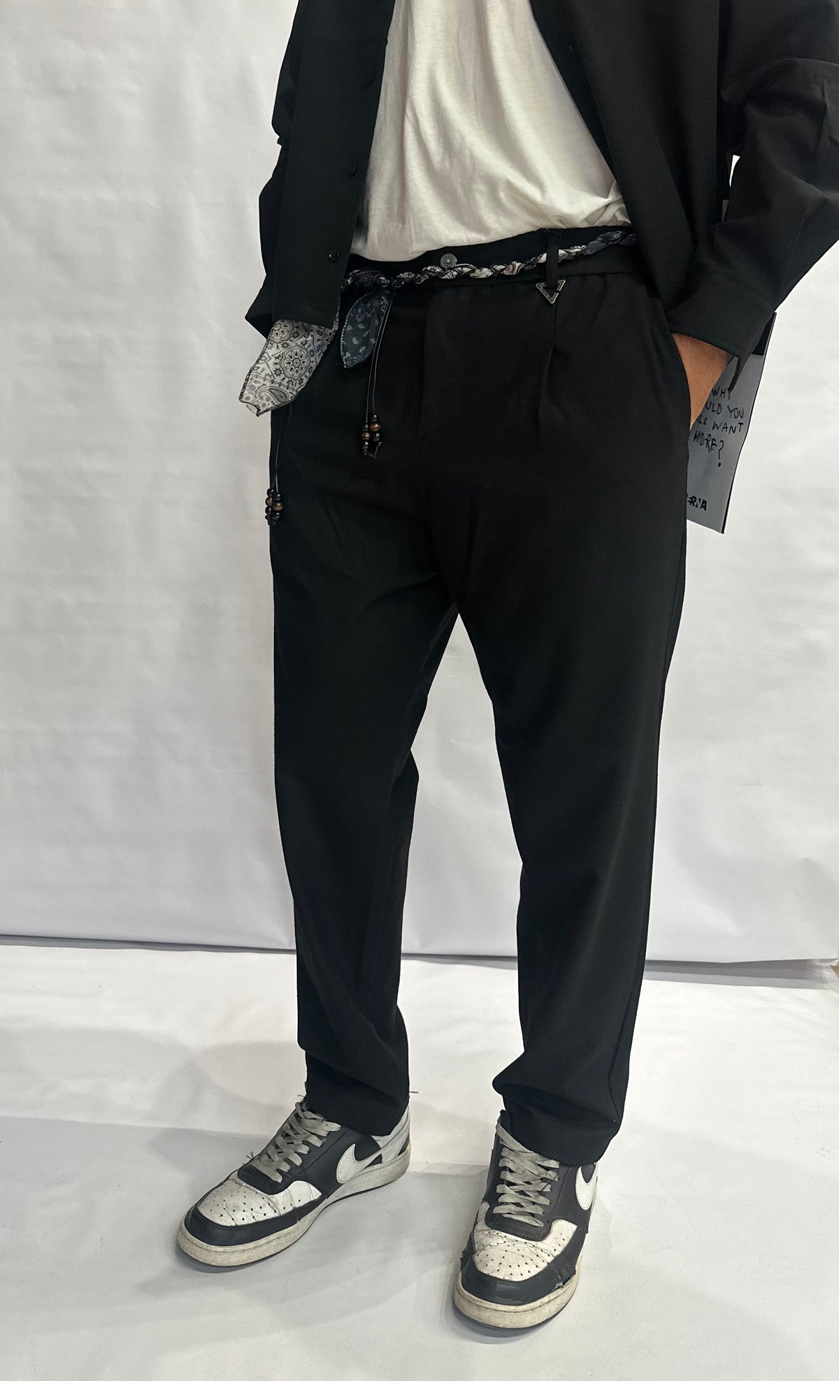 Coordinato BERNA color Nero - COD: 2623011 E 2623001