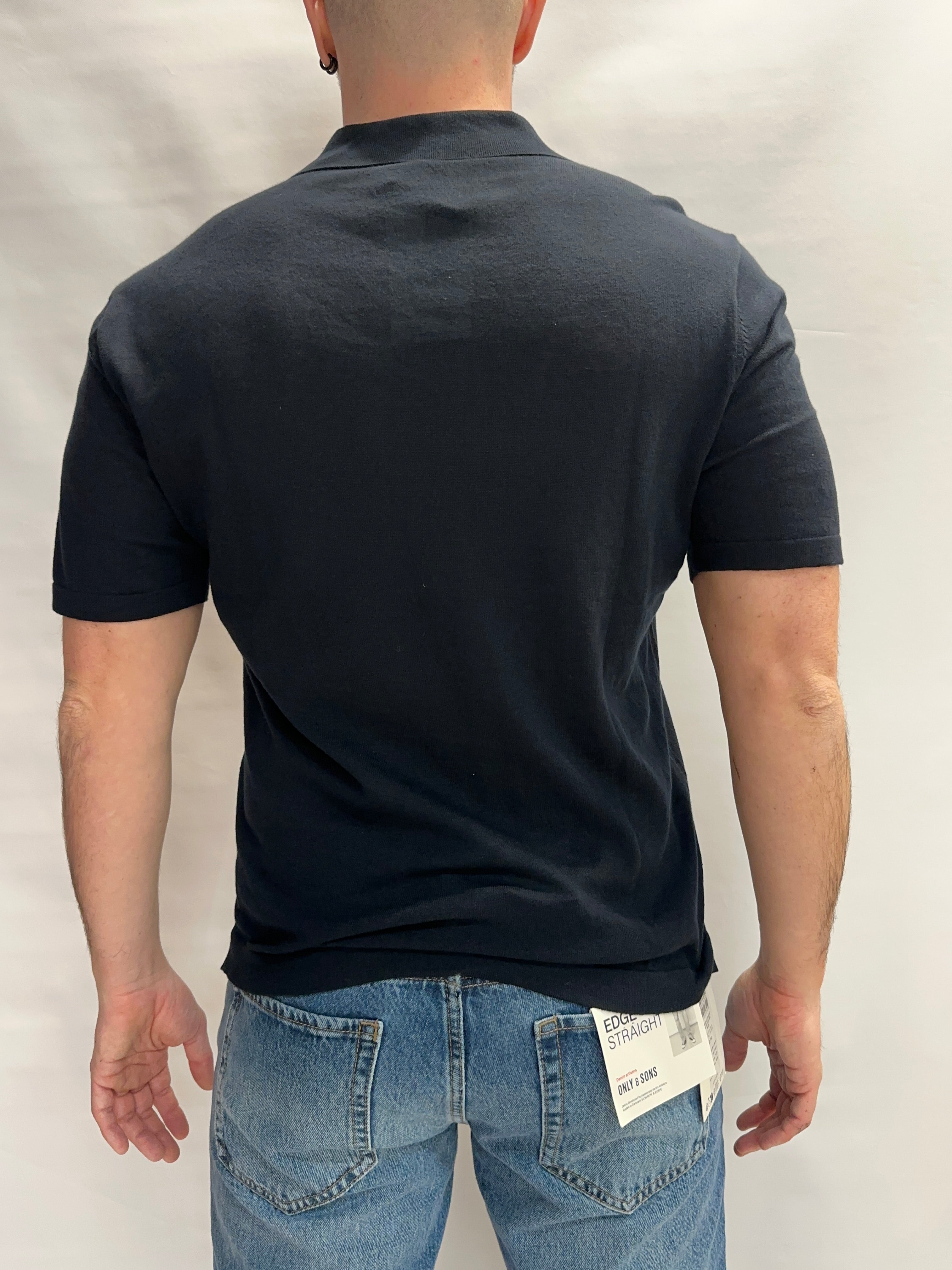 Polo BERNA in Cotone leggerissimo, manica corta - Cod: 26104778
